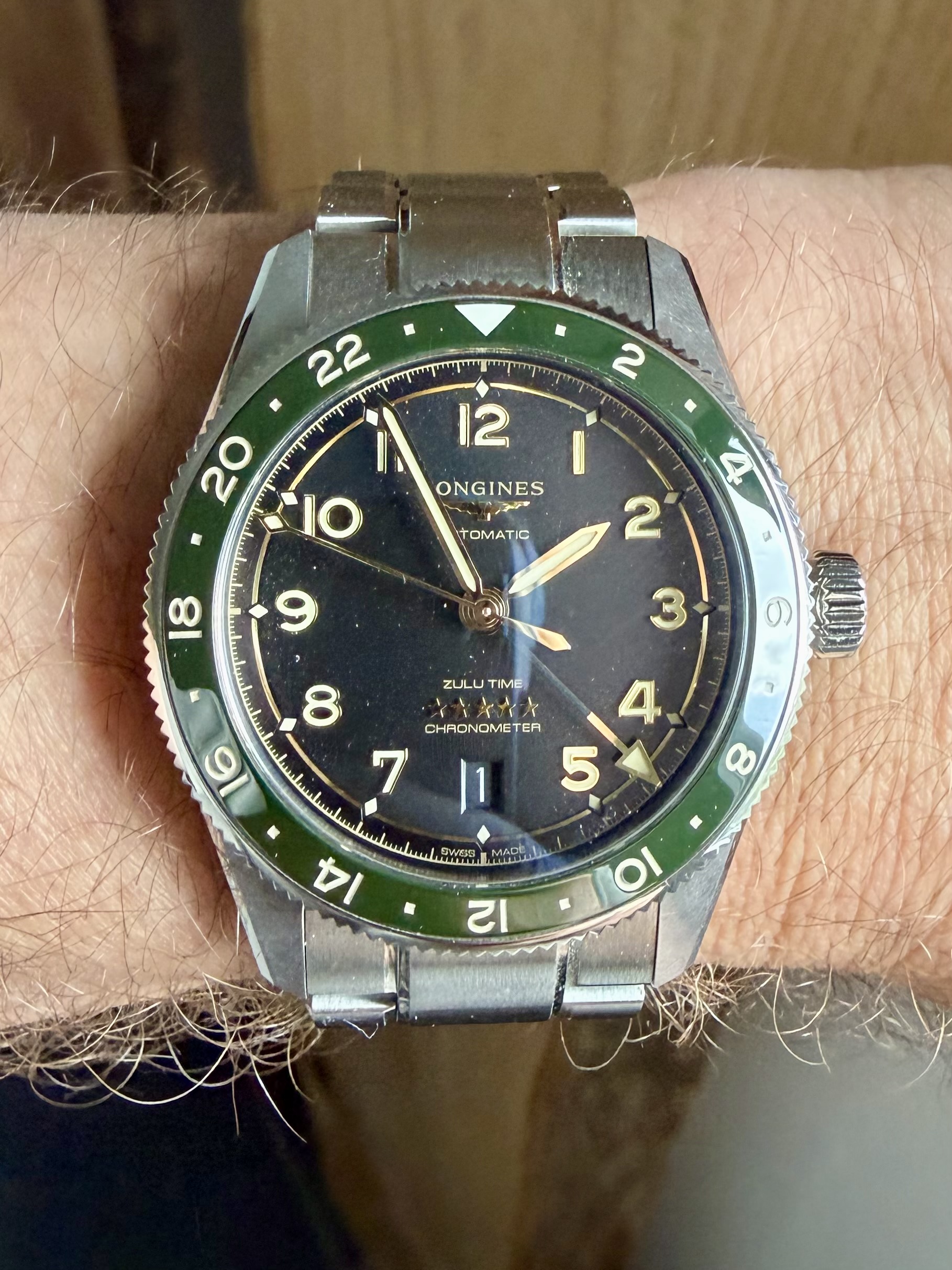 Longines wristshot 5