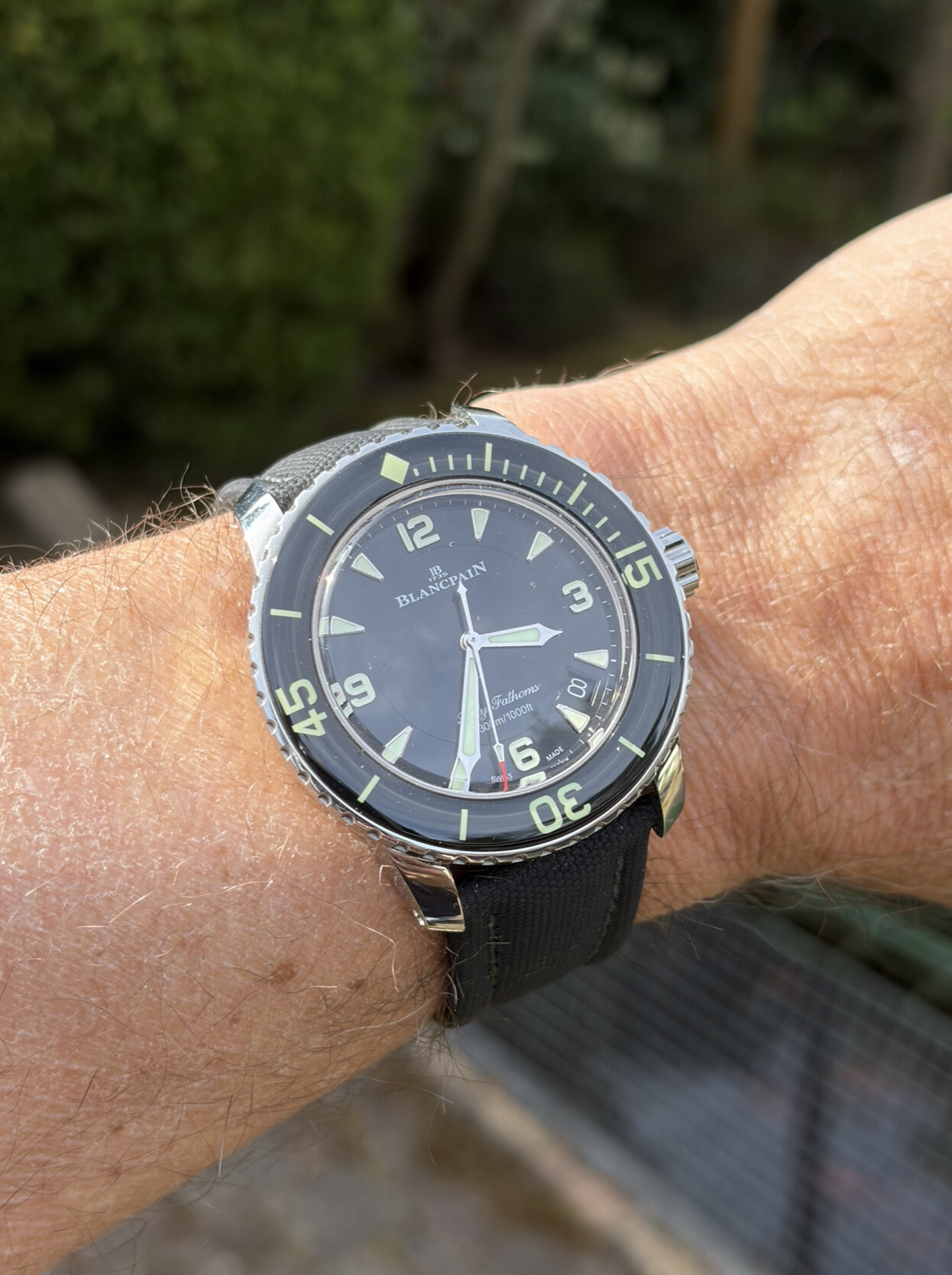 Blancpain wristshot 5