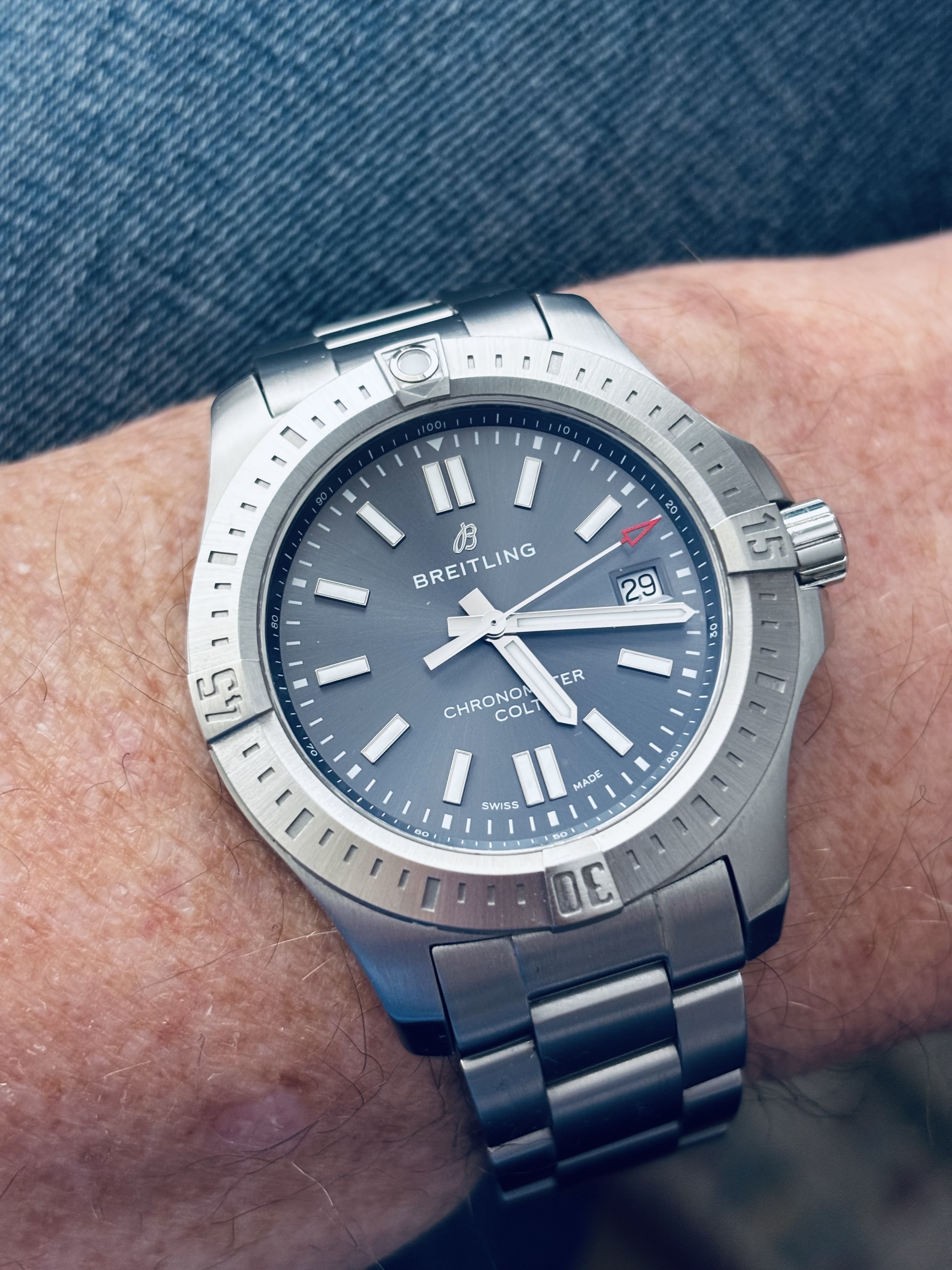 Breitling wristshot 22