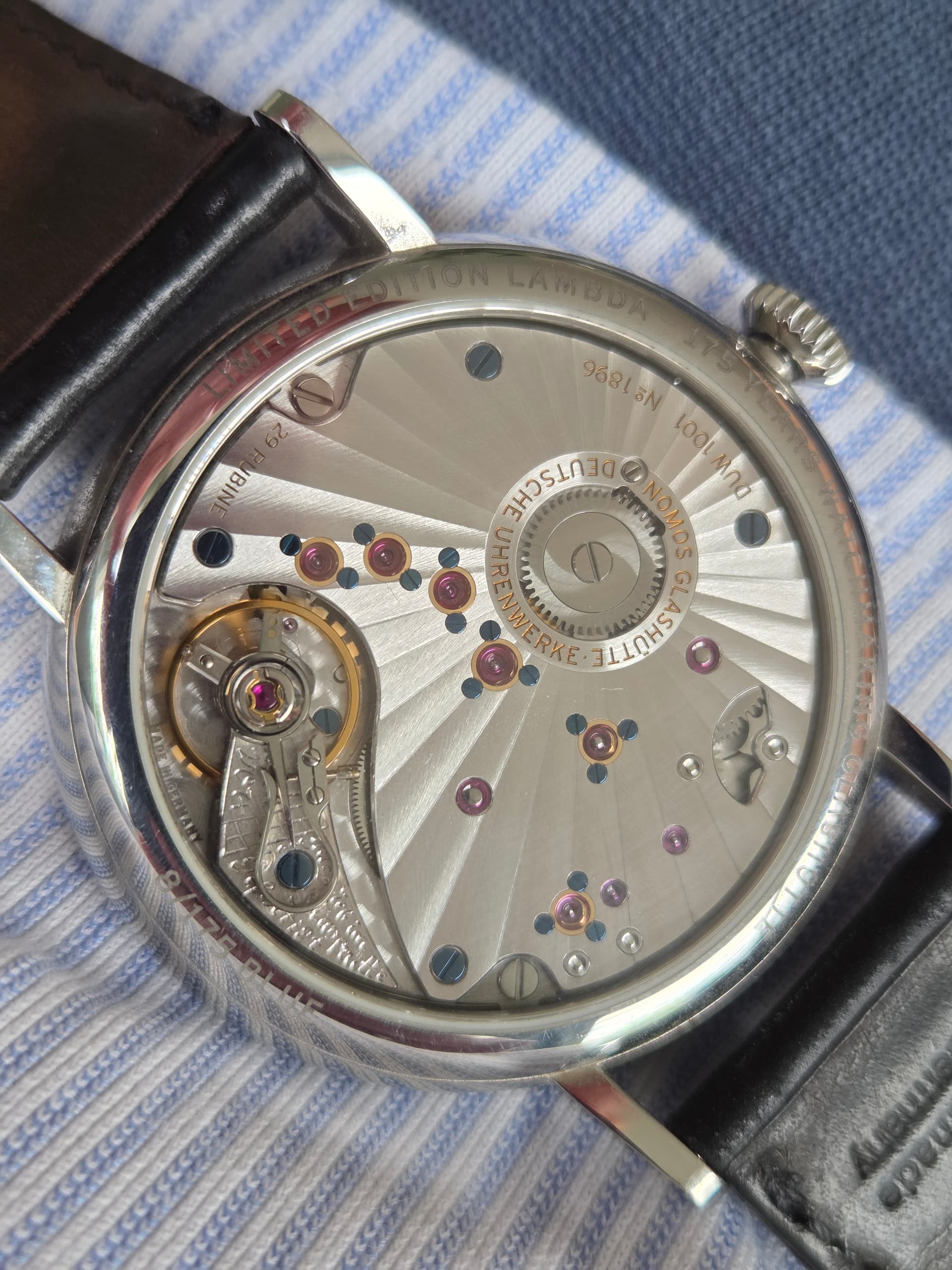 Nomos wristshot 2