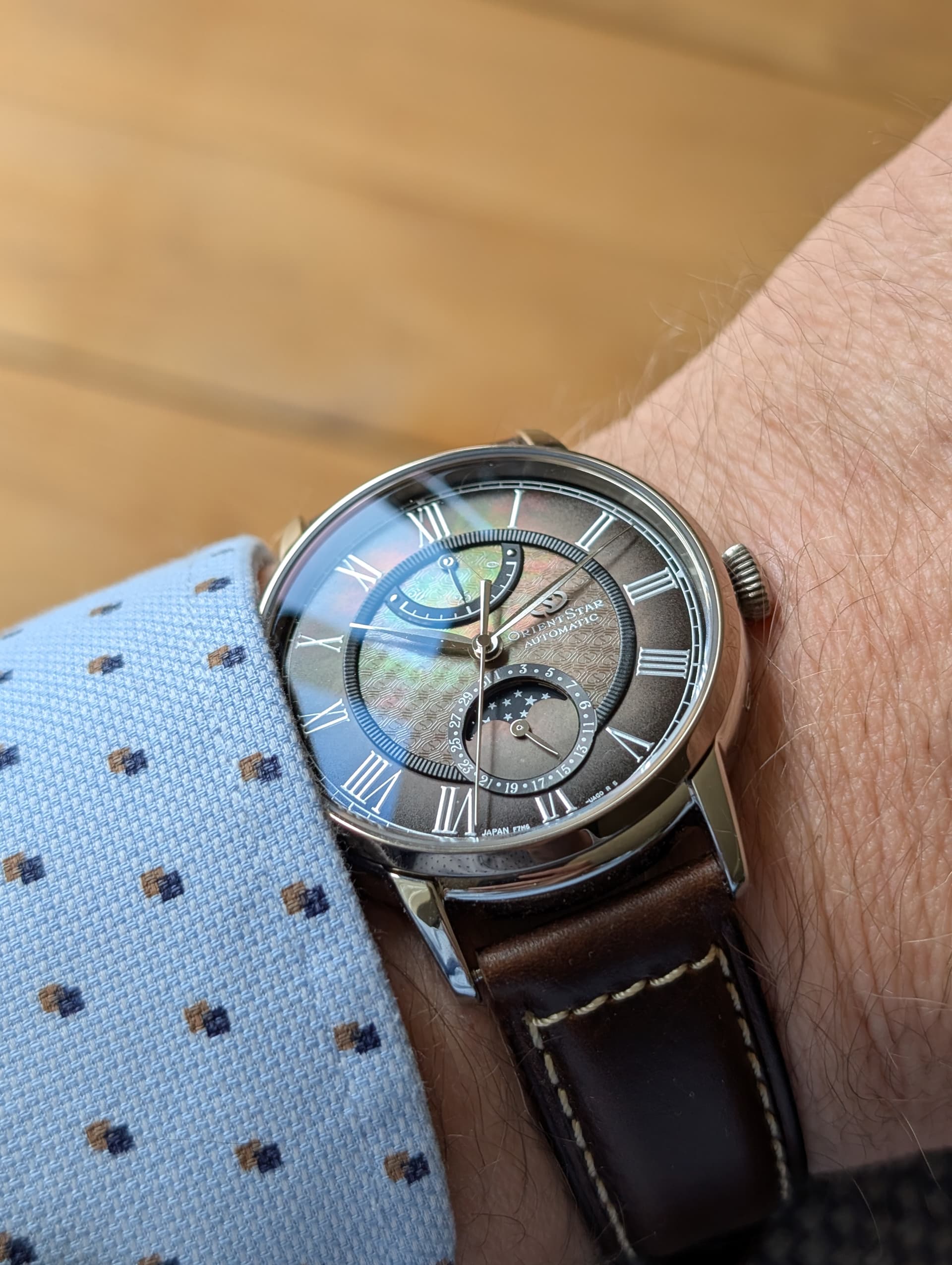 Orient wristshot 38