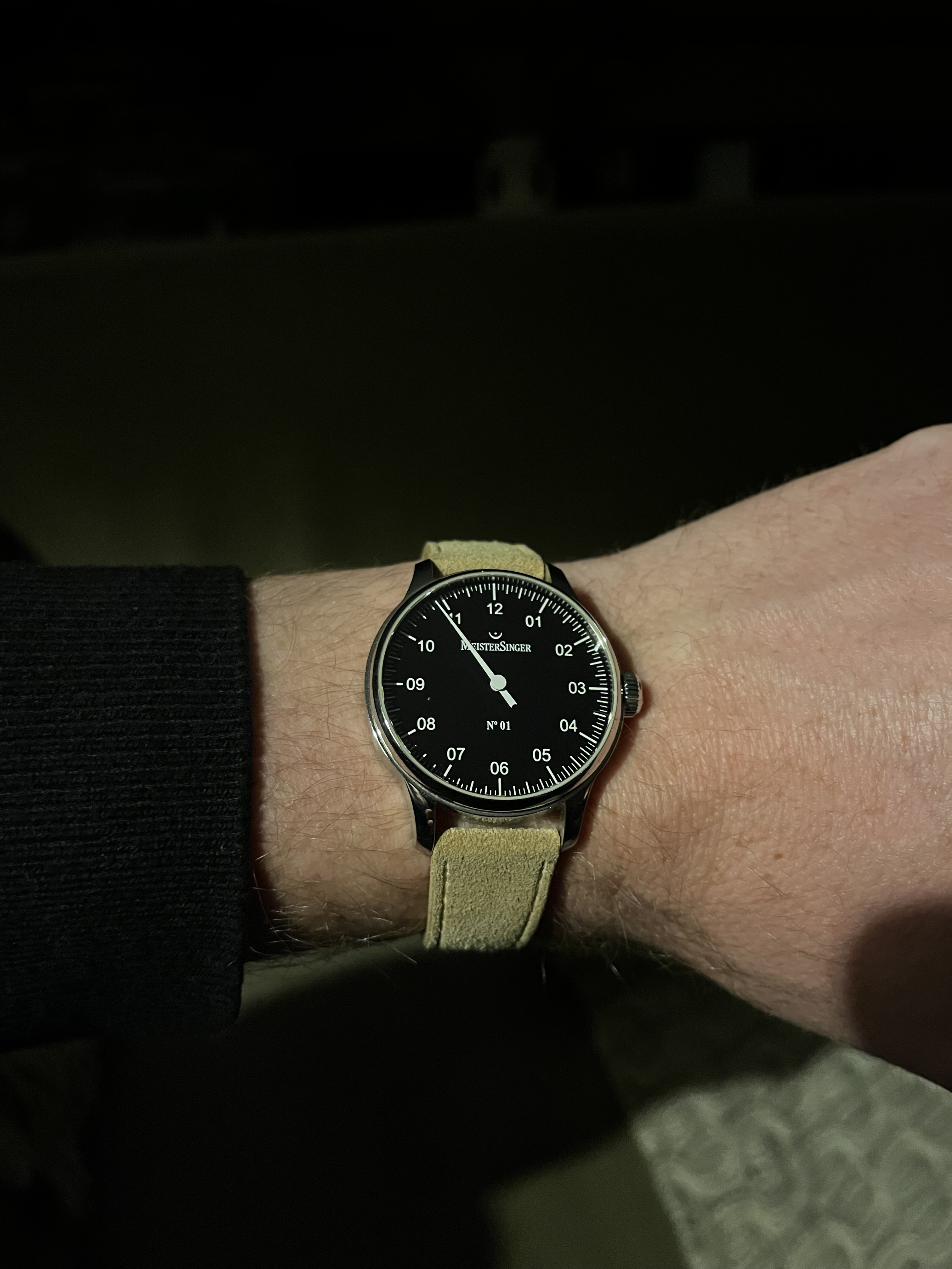MeisterSinger wristshot 19