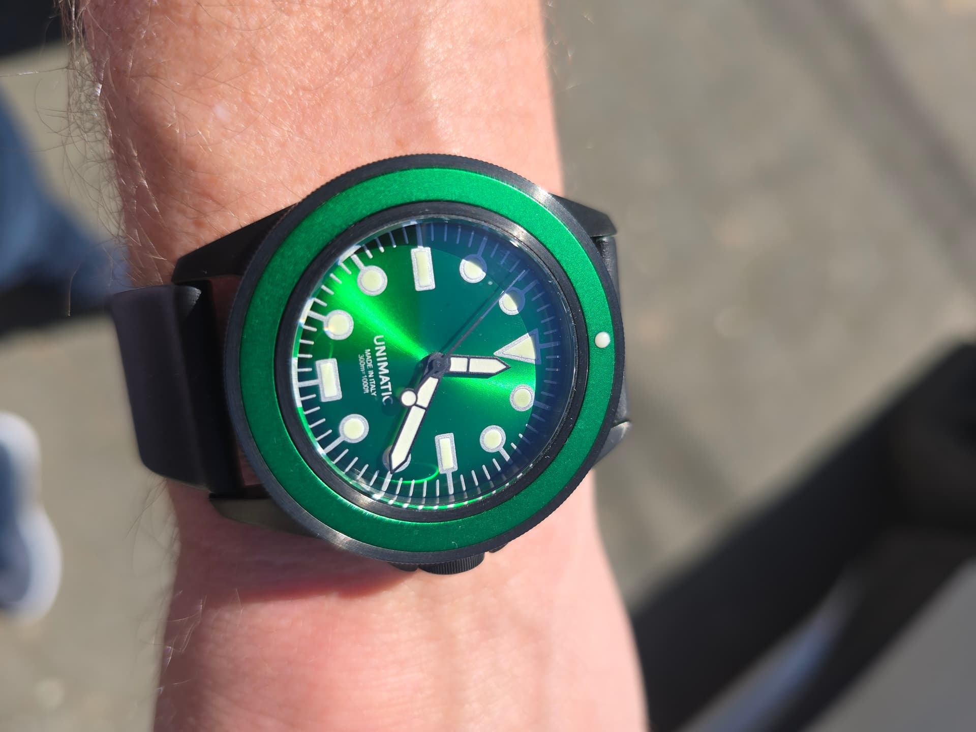 Unimatic wristshot 18