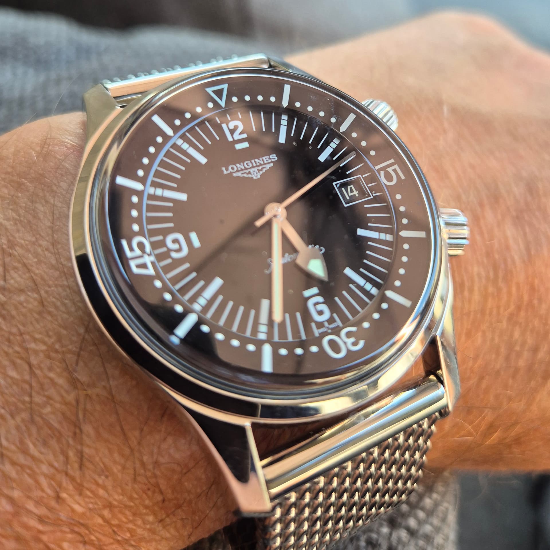 Longines wristshot 35