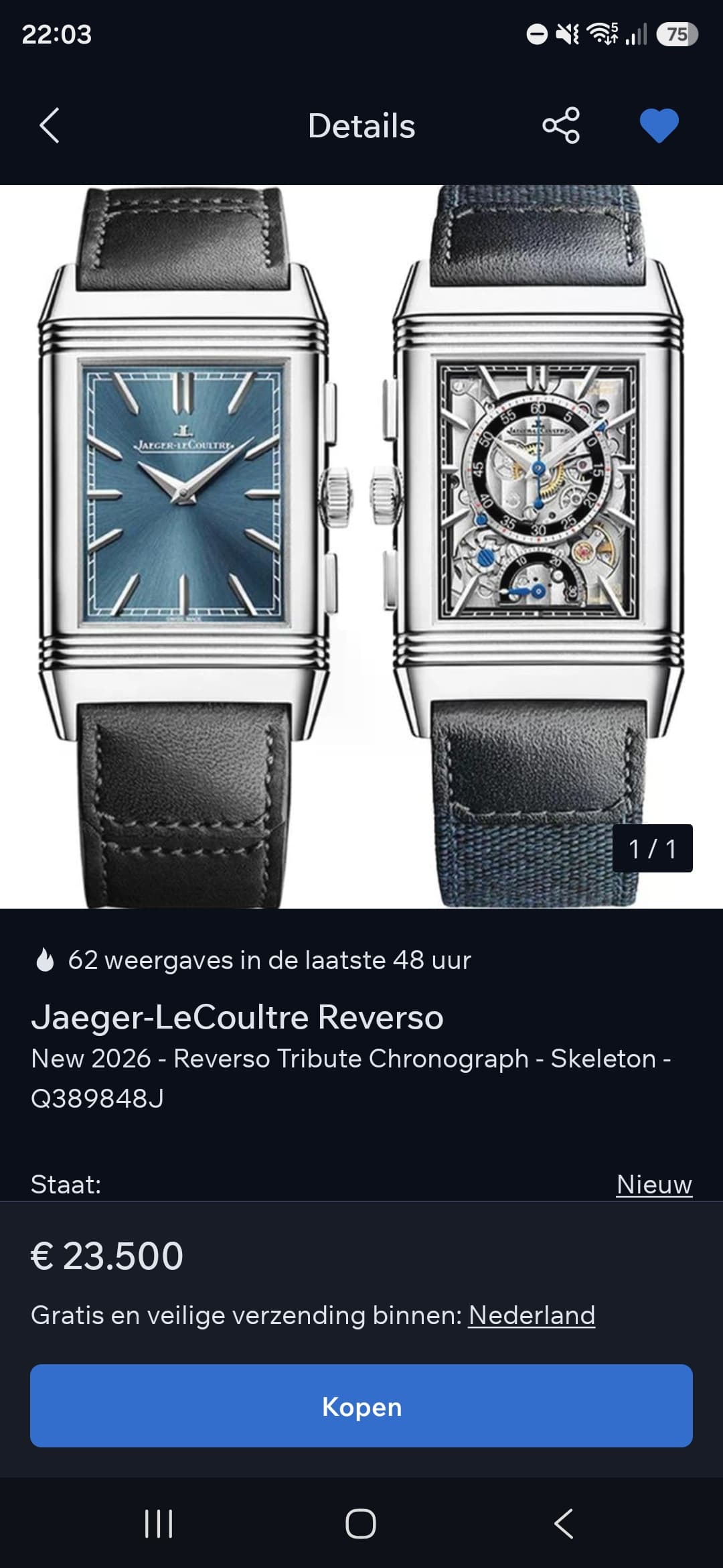 Jaeger-LeCoultre wristshot 32