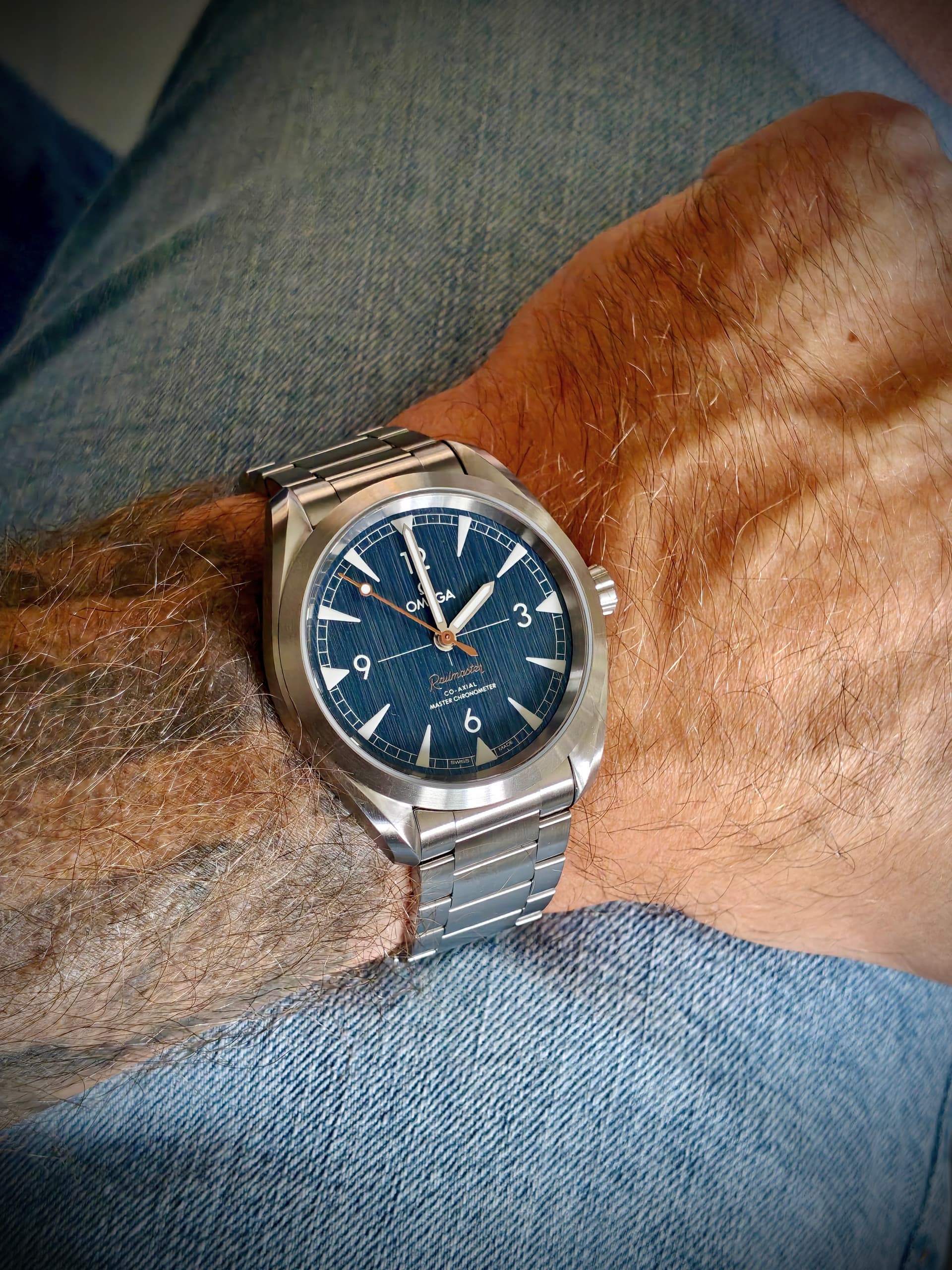 Omega wristshot 38