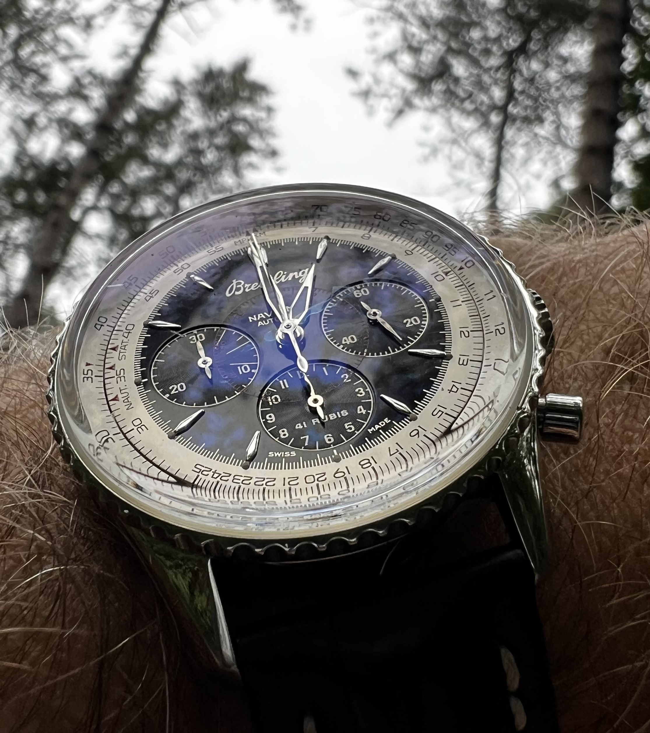 Breitling wristshot 40
