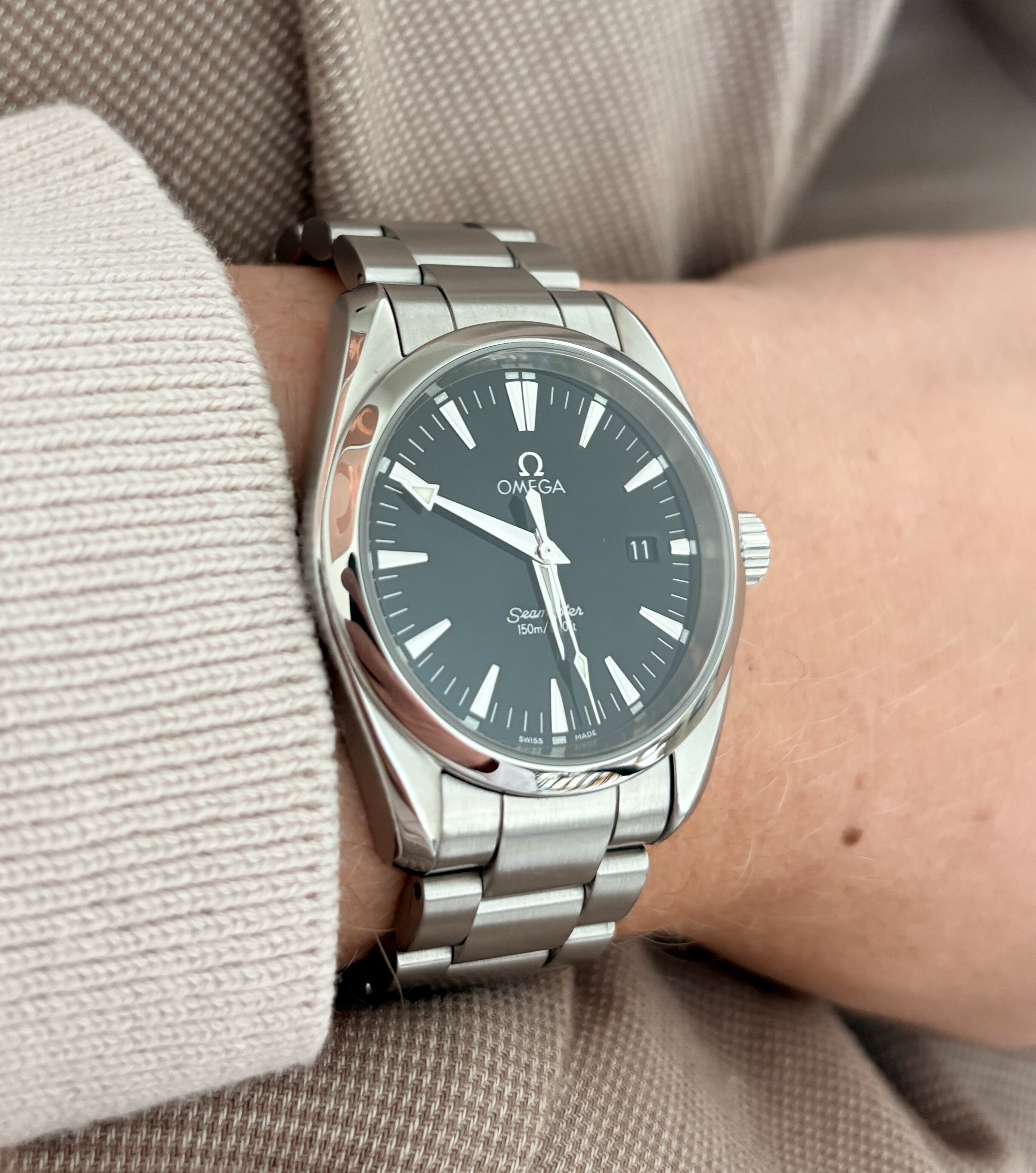 Omega wristshot 35