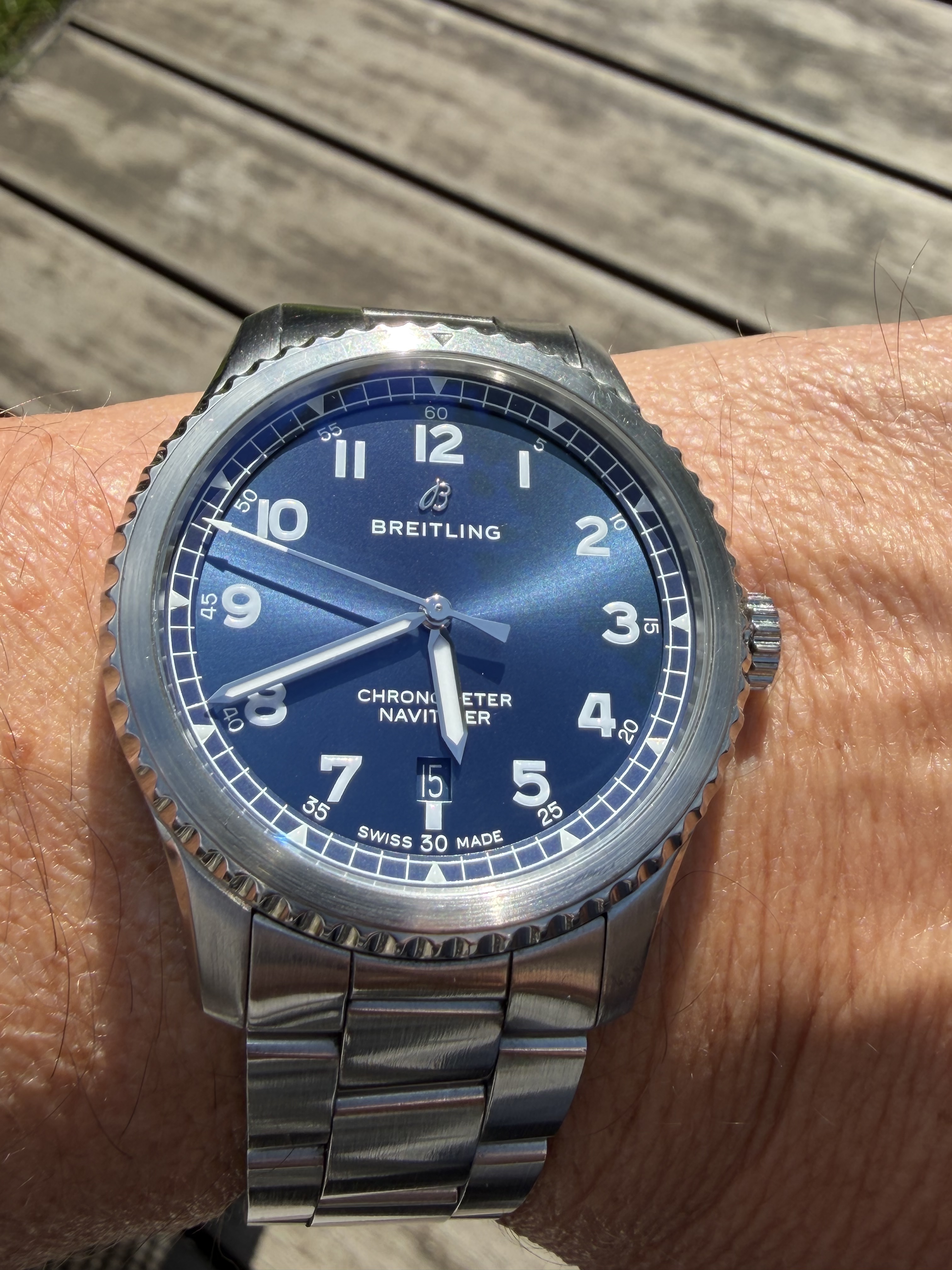 Breitling wristshot 19
