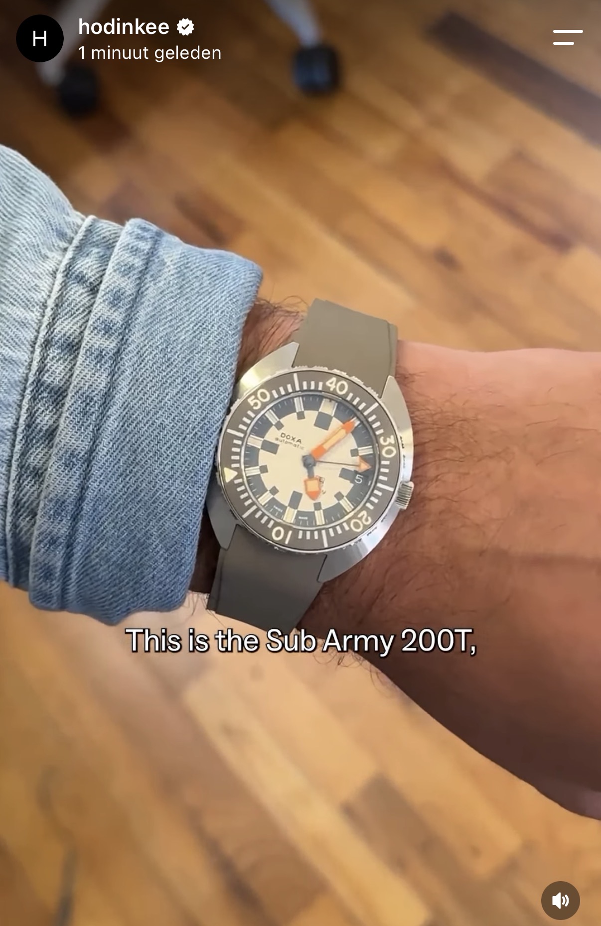 Doxa wristshot 21