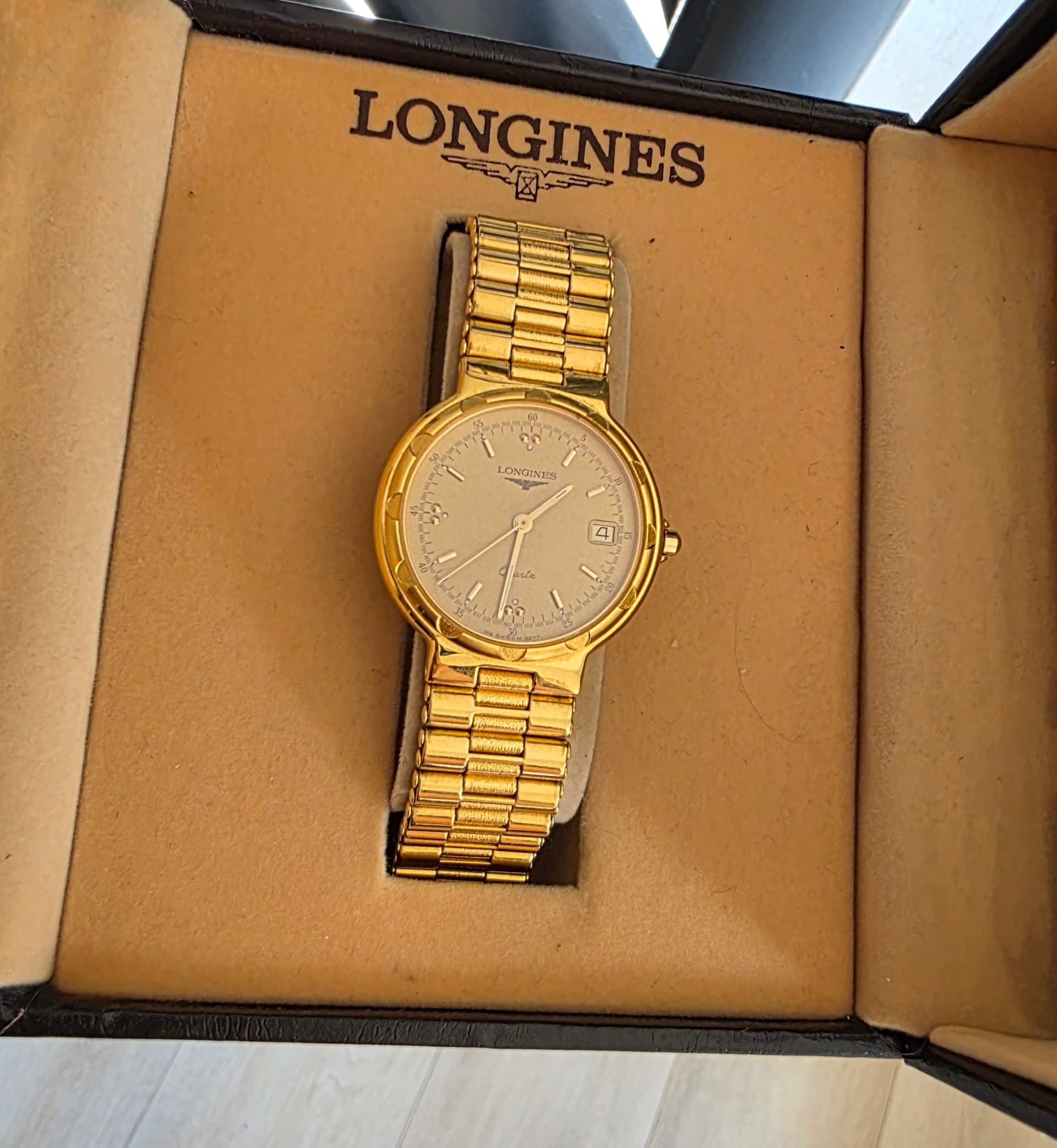 Longines wristshot 38