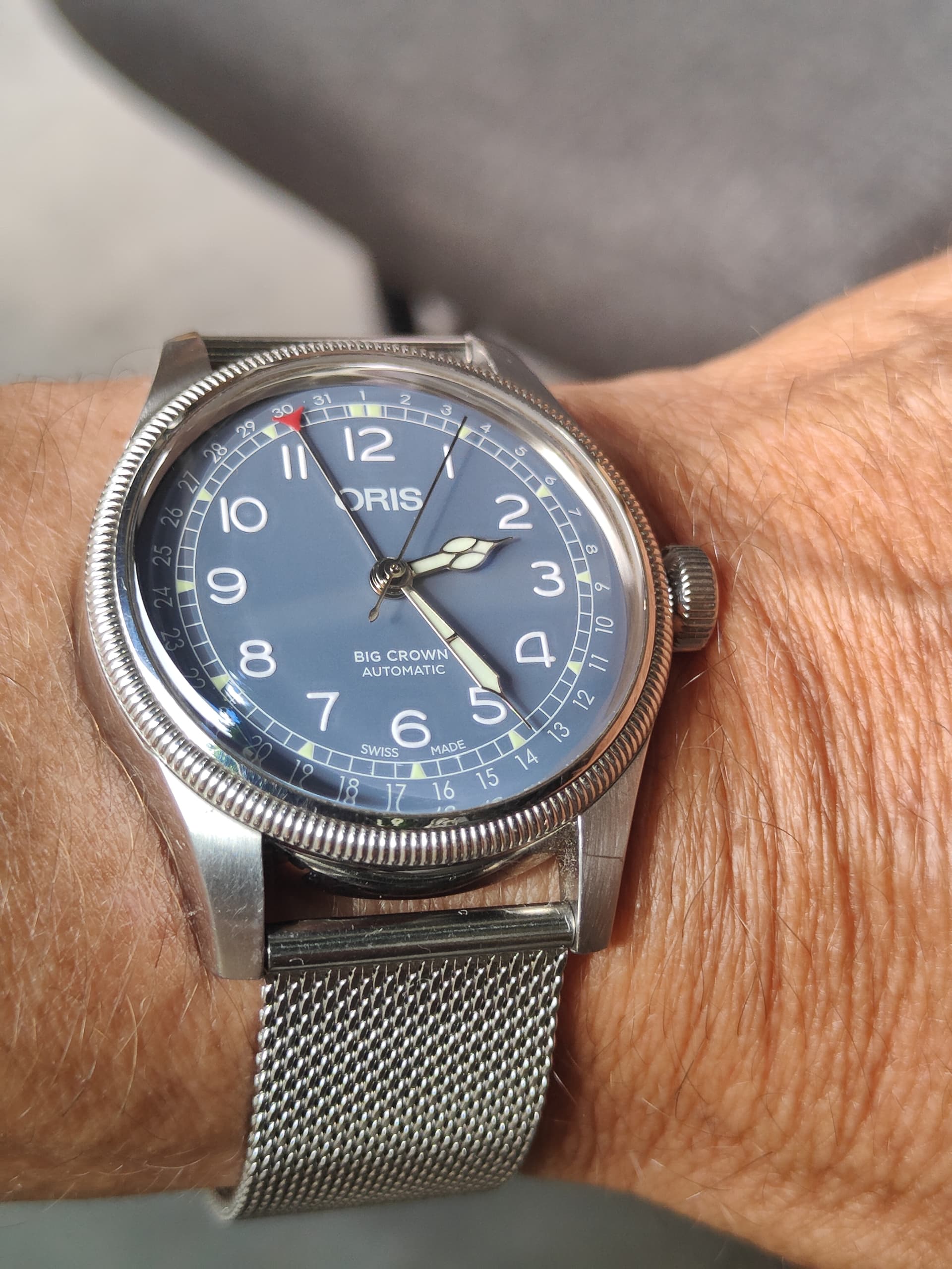 Oris wristshot 27