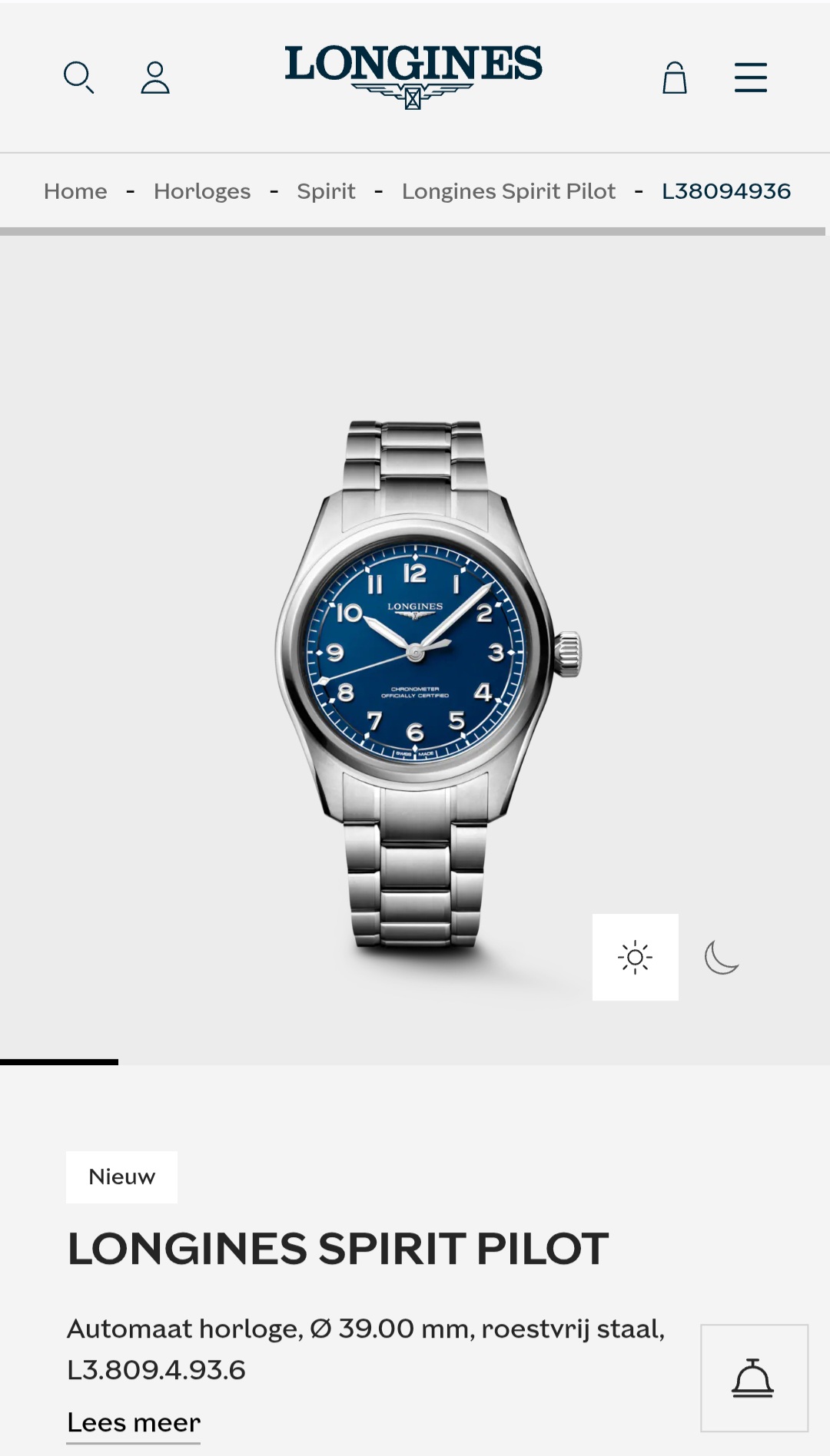 Longines wristshot 7