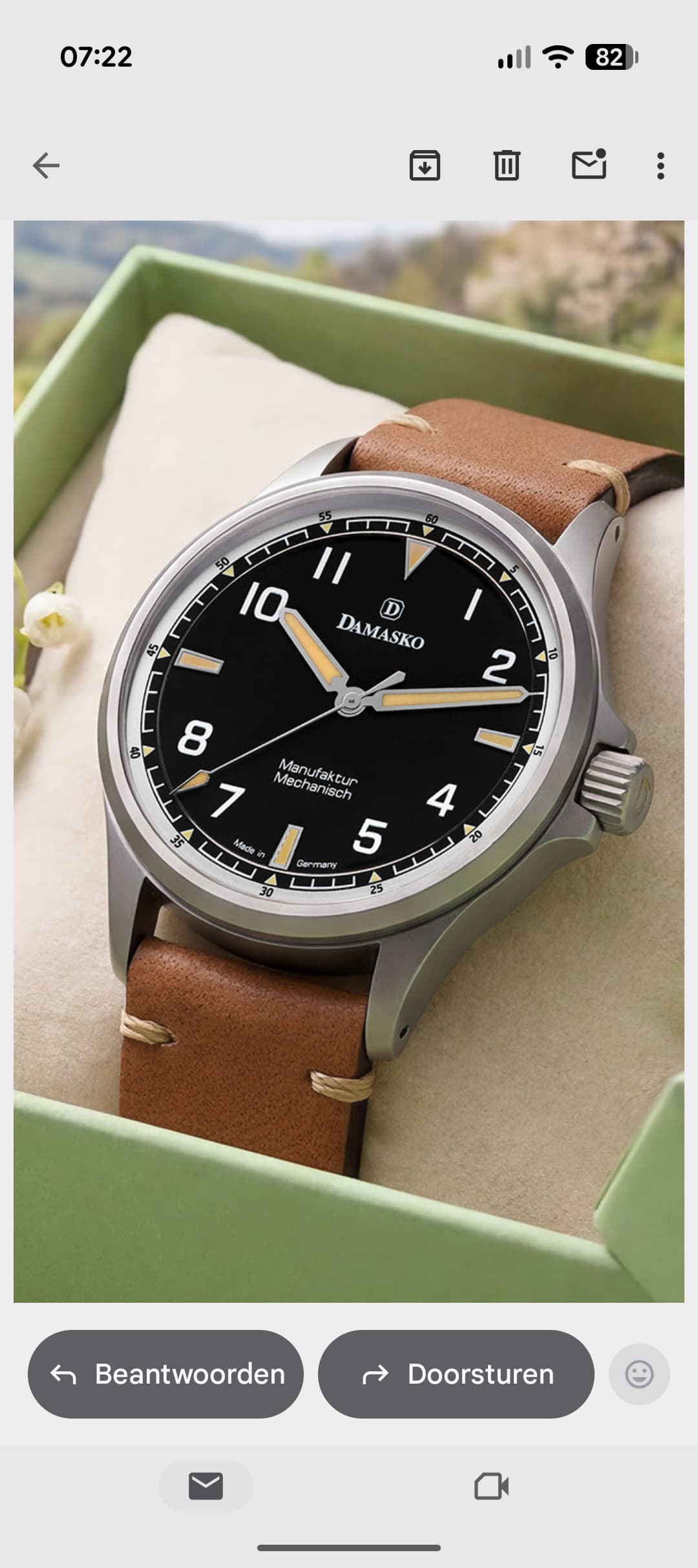Damasko wristshot 4