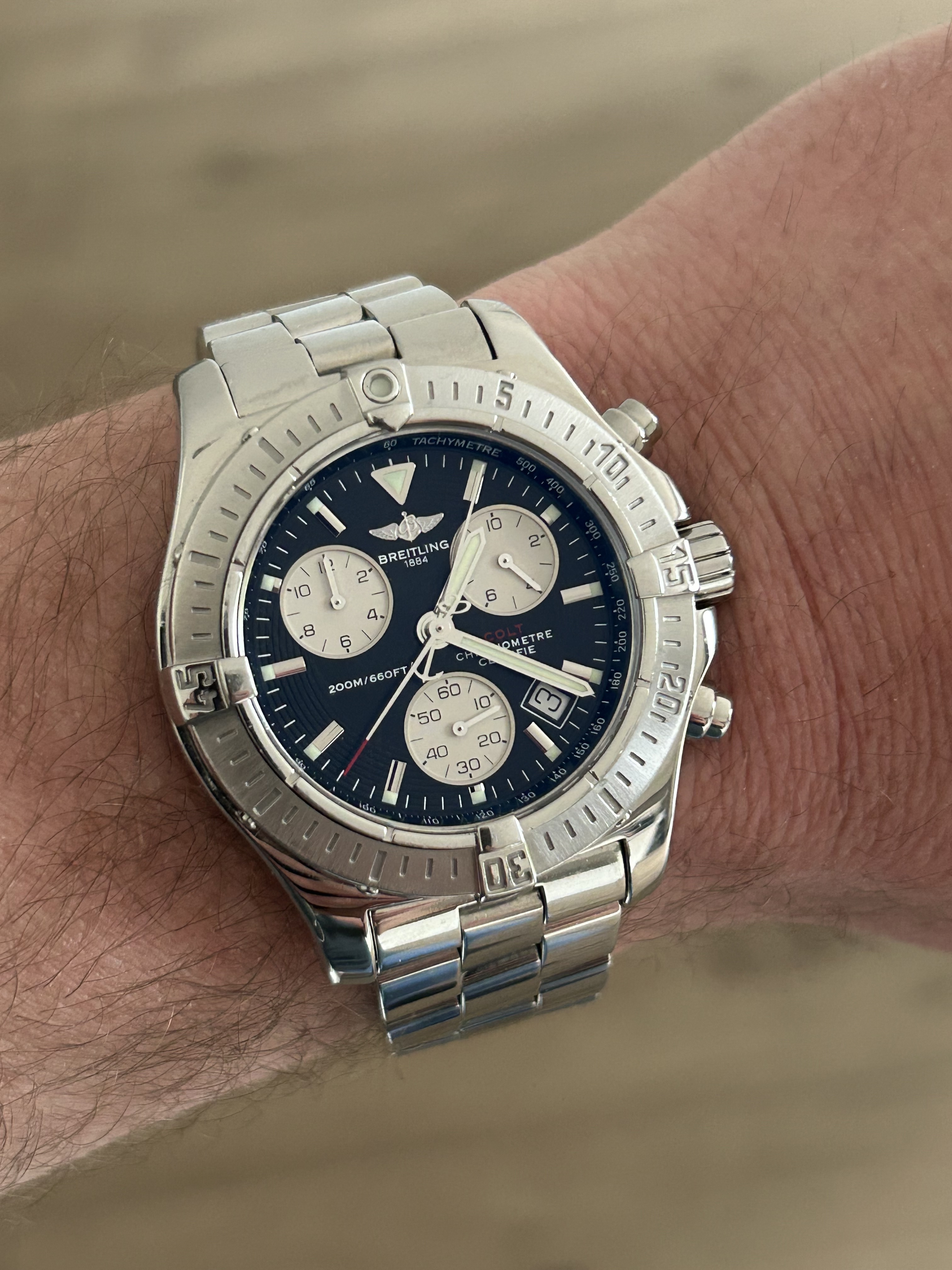 Breitling wristshot 8