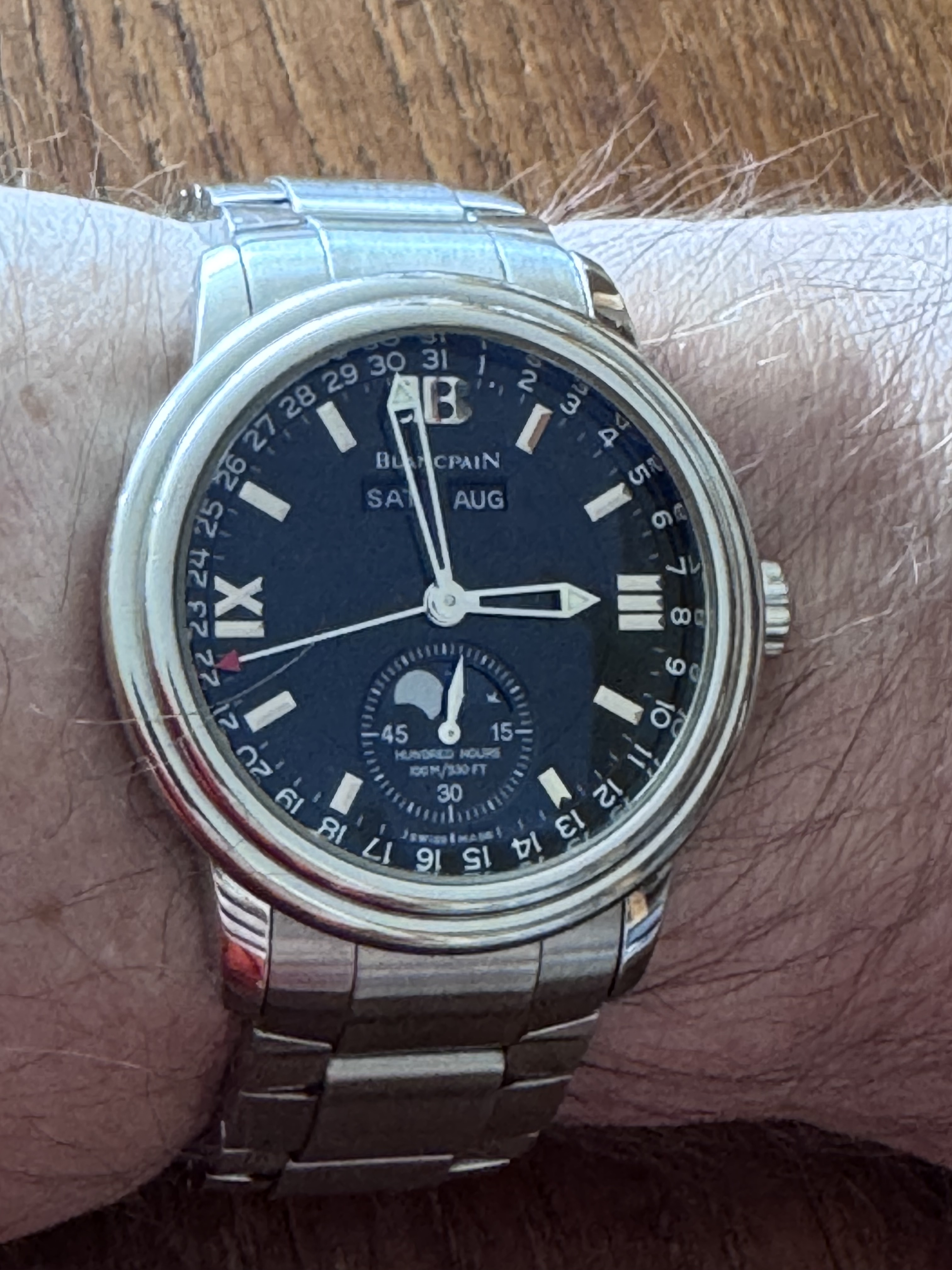 Blancpain wristshot 7