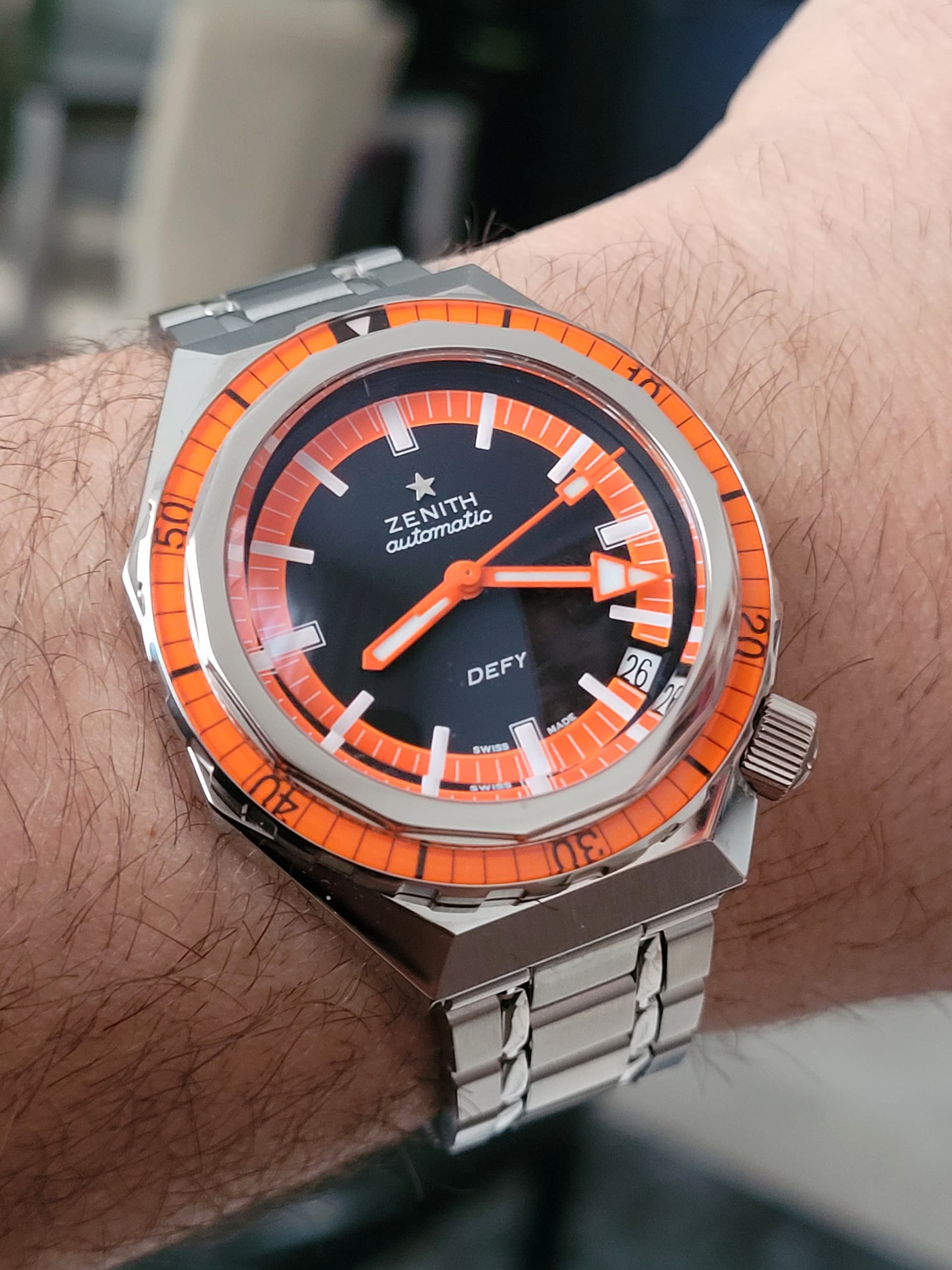 Zenith wristshot 35