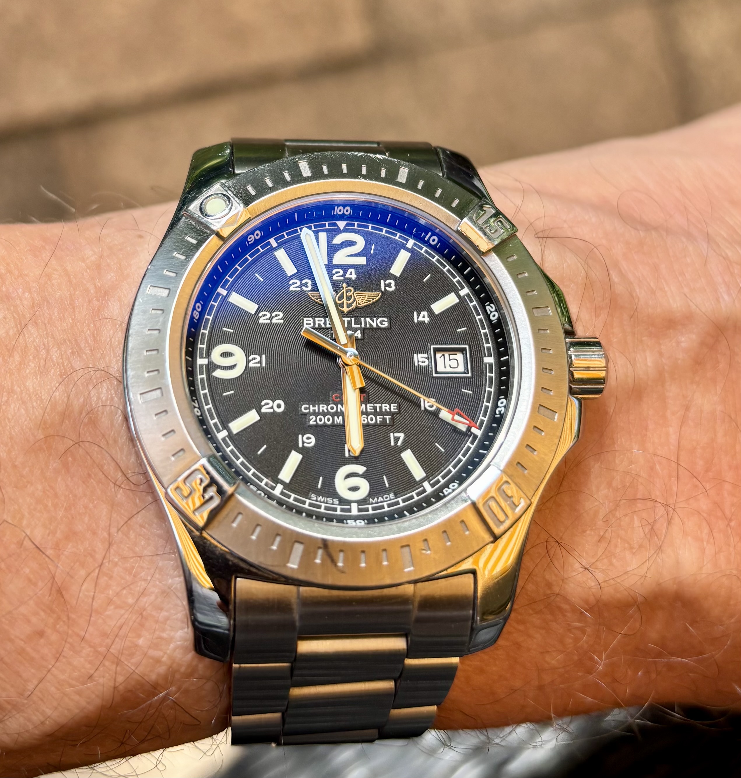 Breitling wristshot 18