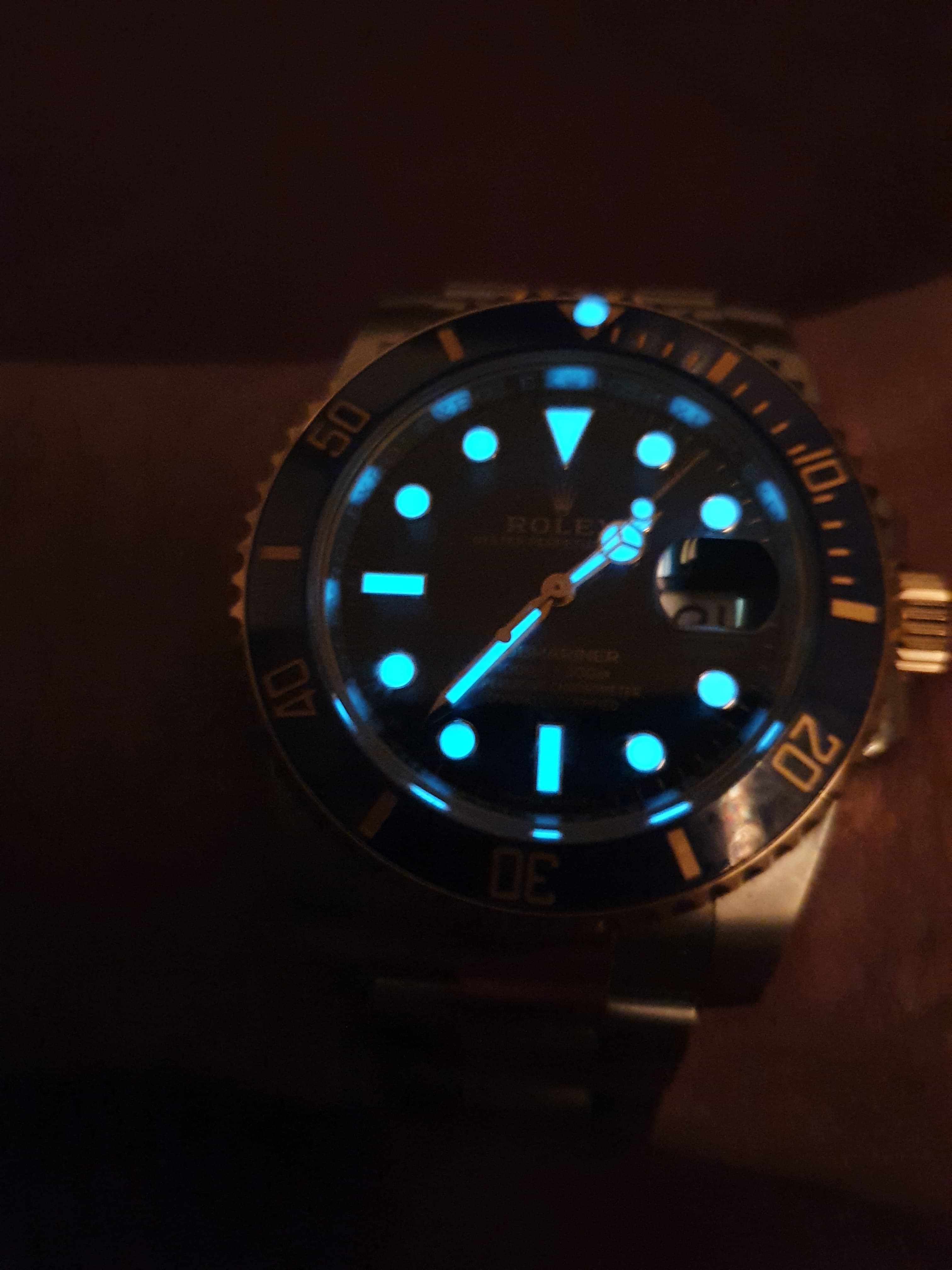 Lume rolex