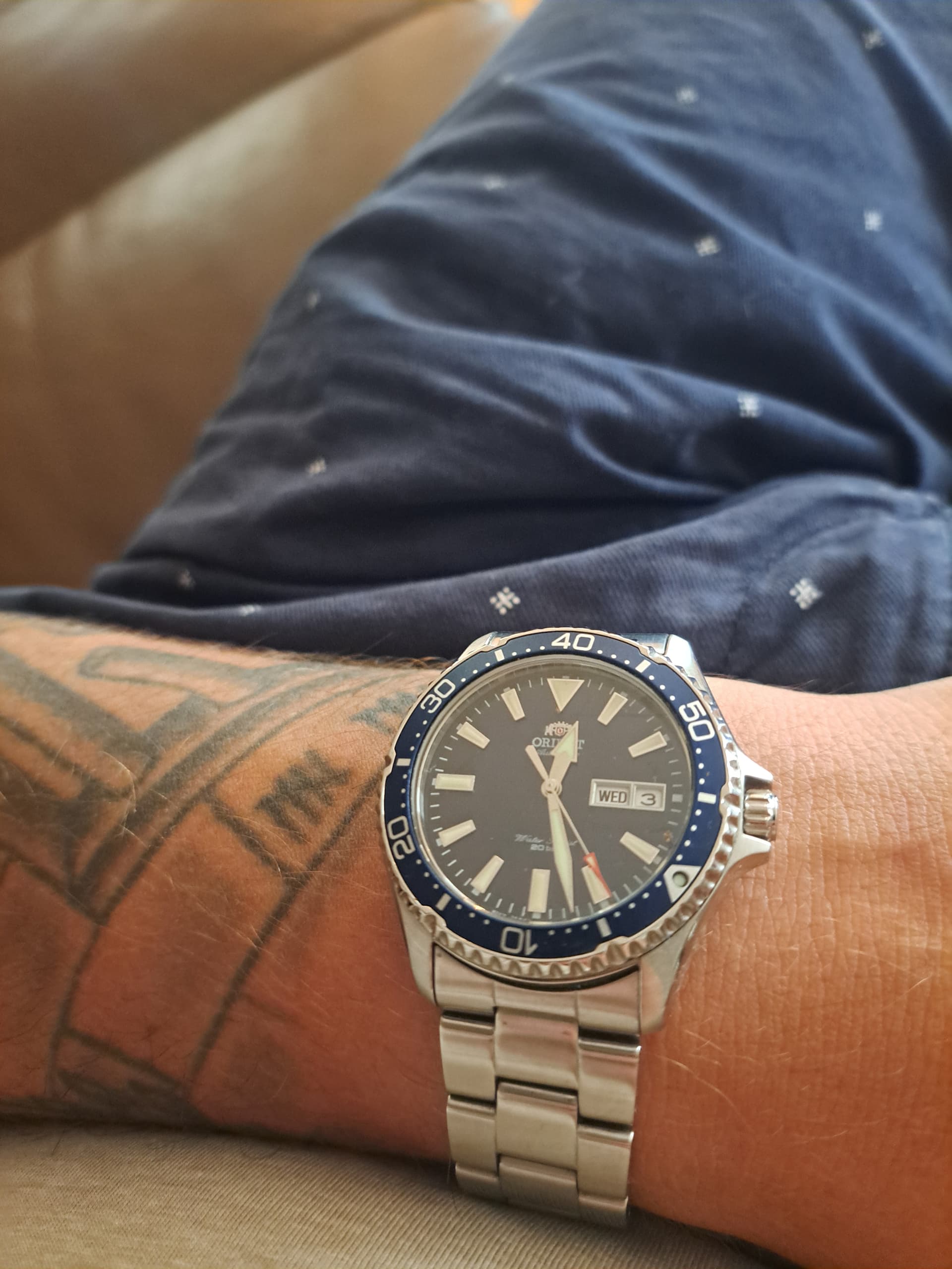 Orient wristshot 17