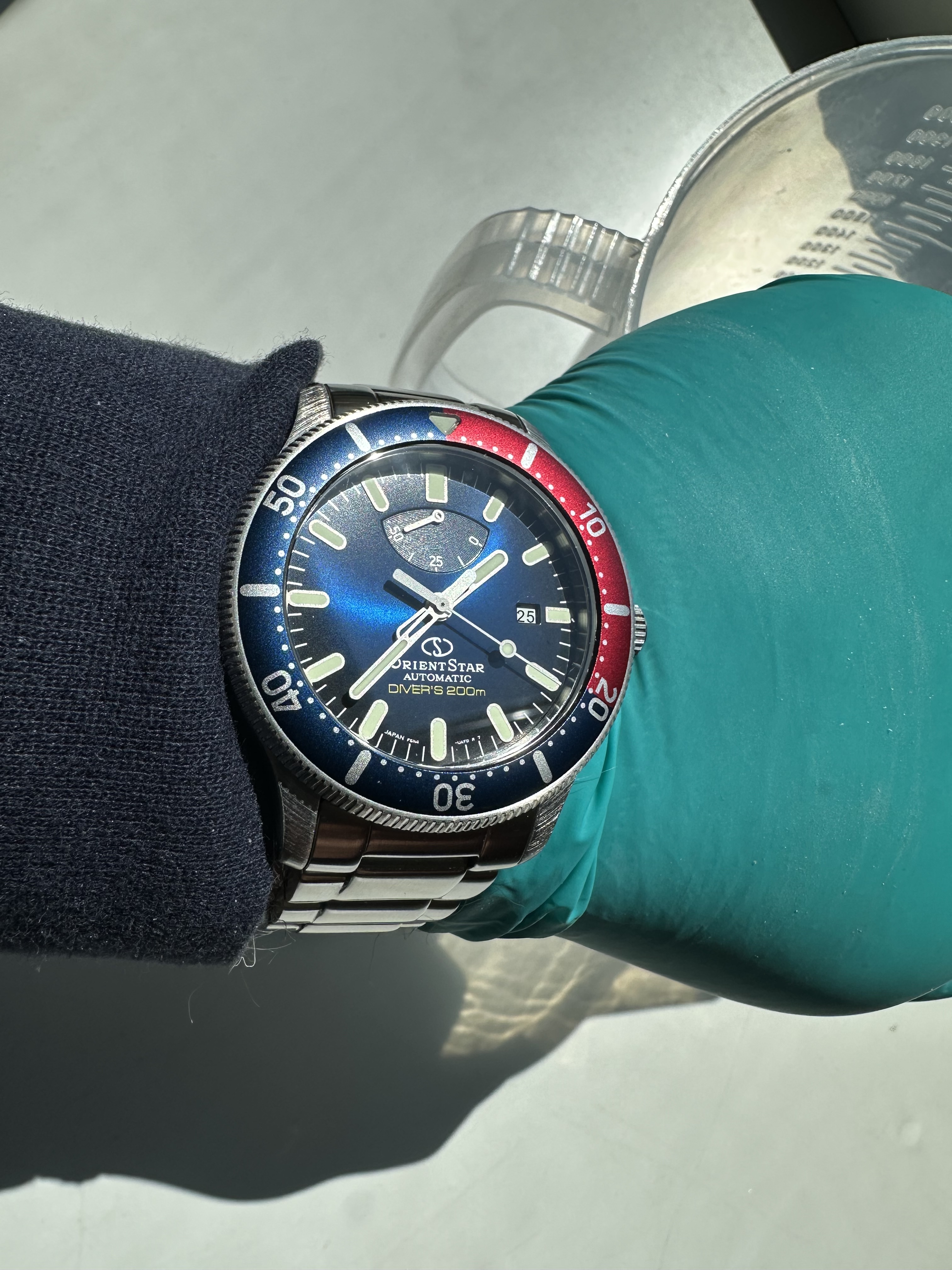 Orient wristshot 10