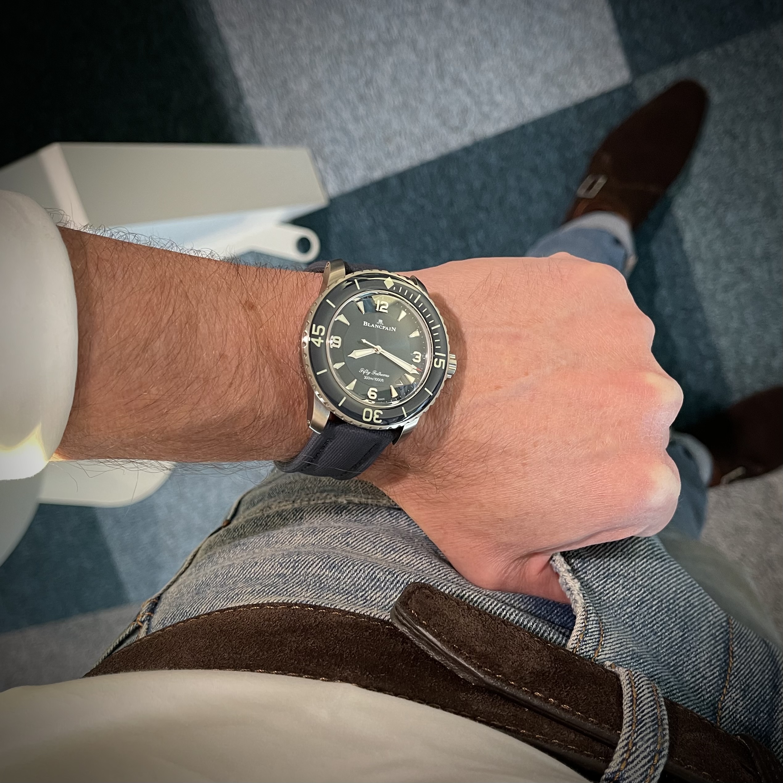 Blancpain wristshot 27