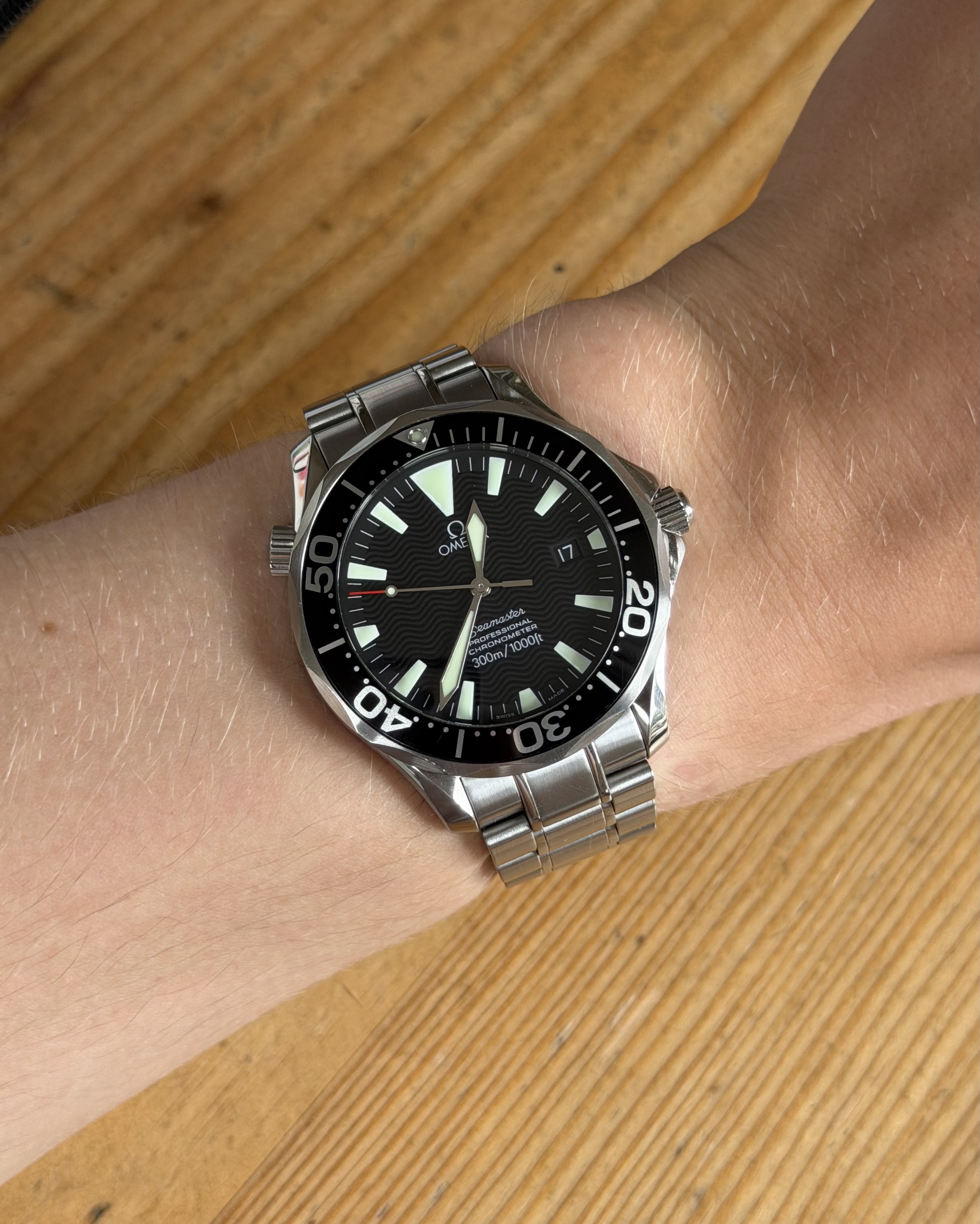 Omega wristshot 21