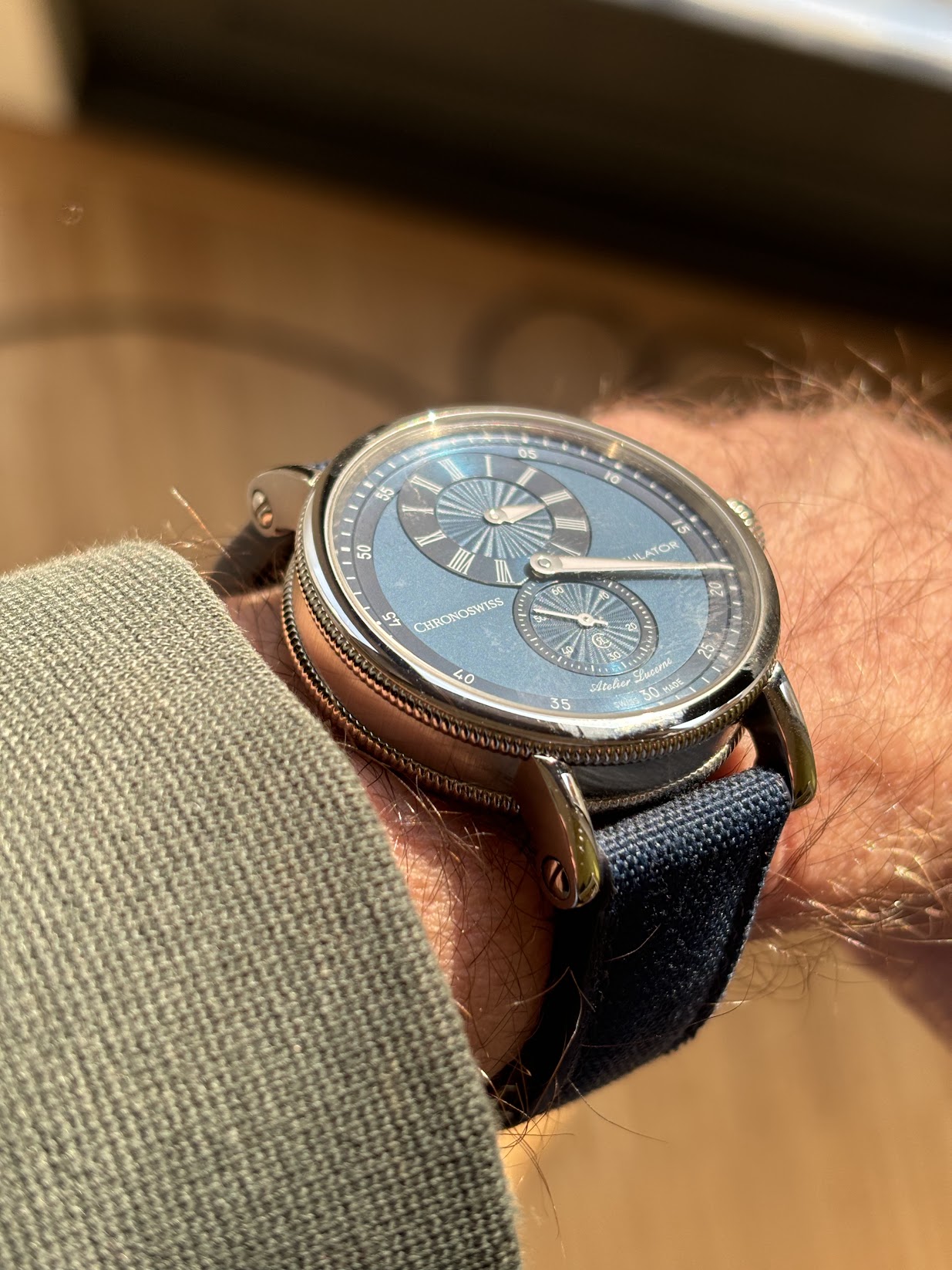 Chronoswiss wristshot 34