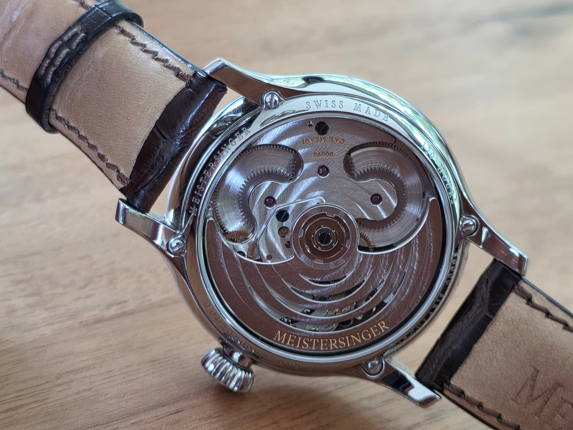 MeisterSinger wristshot 6