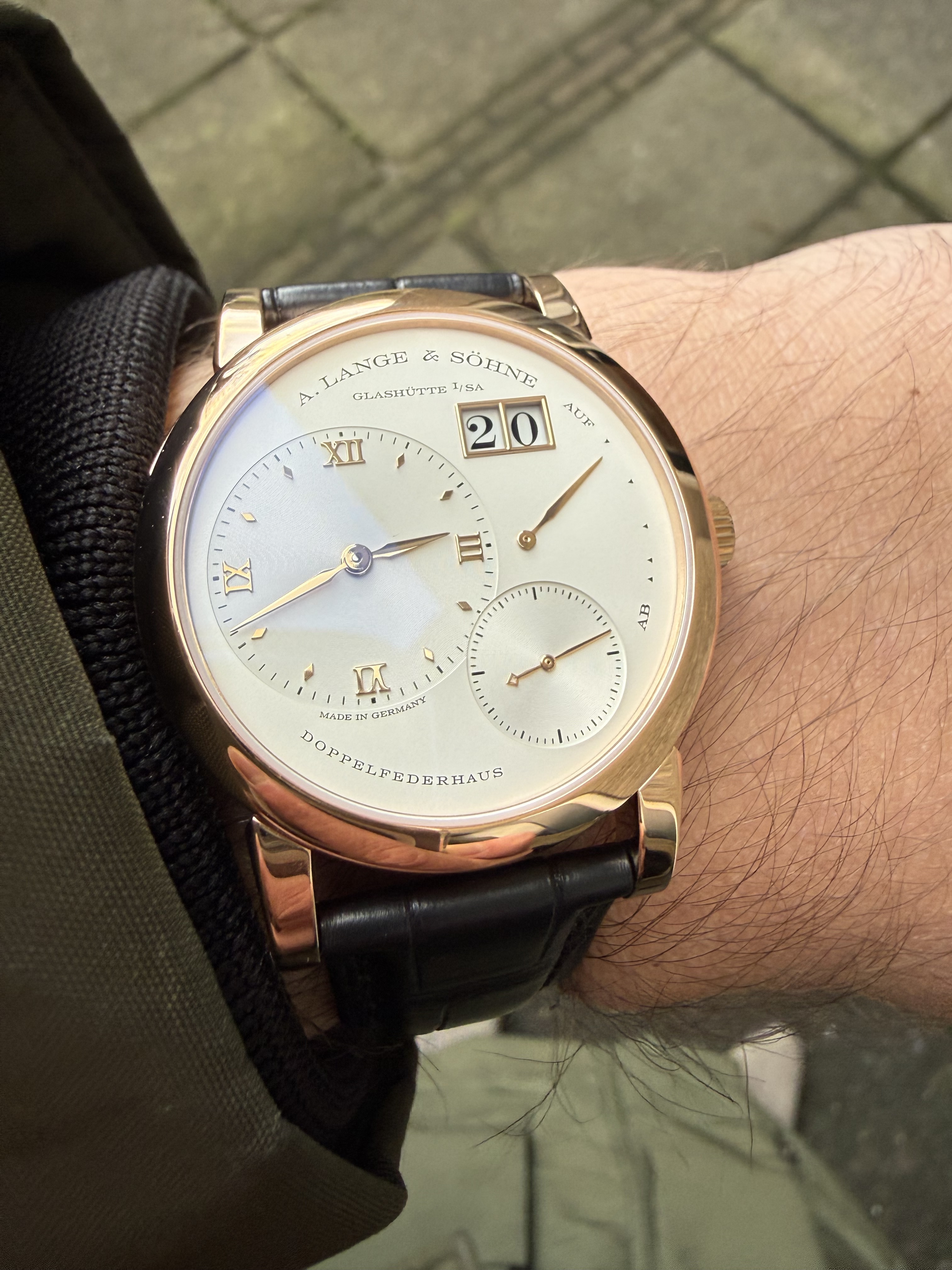 A. Lange & Söhne wristshot 30