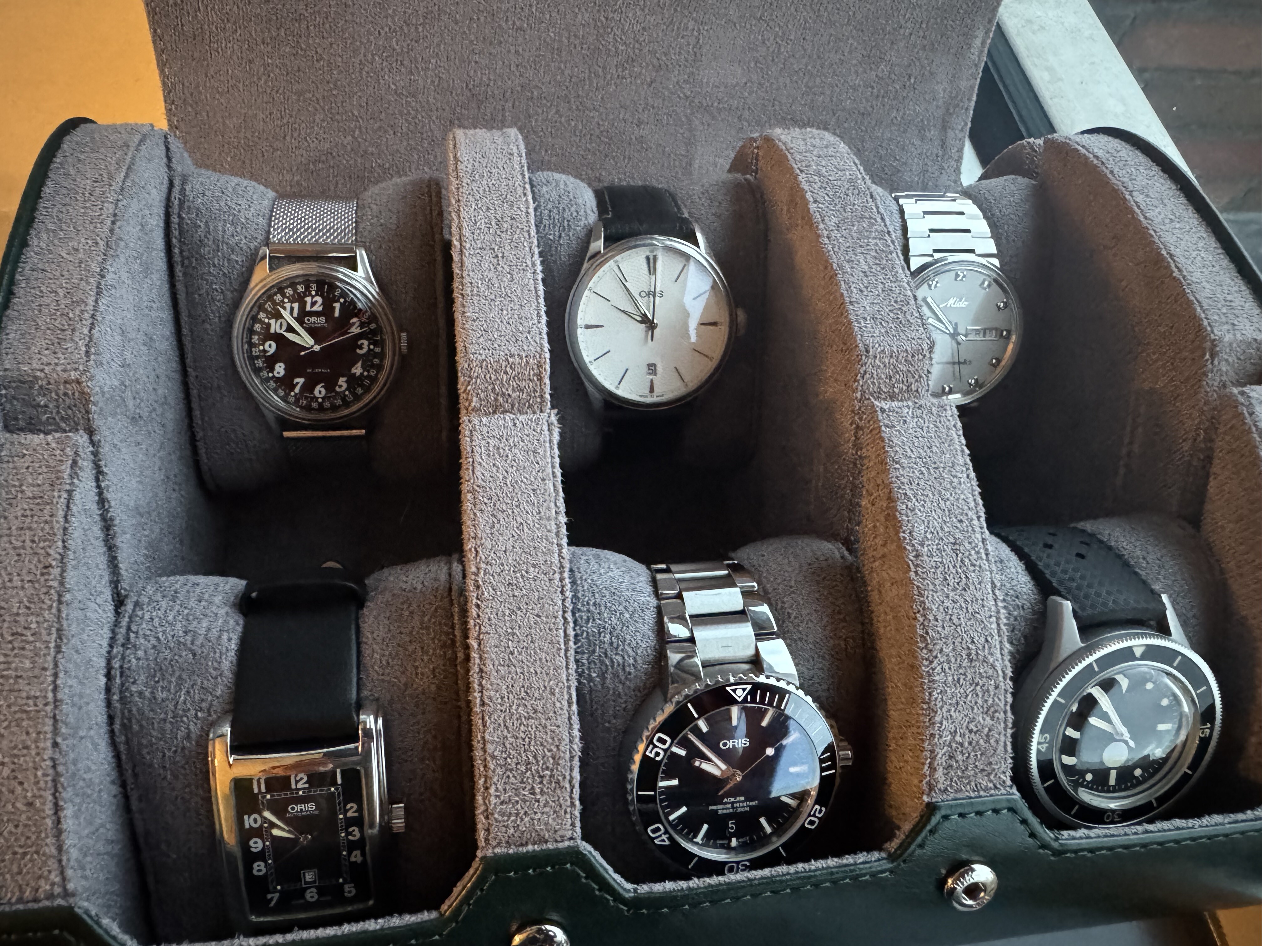Oris wristshot 18