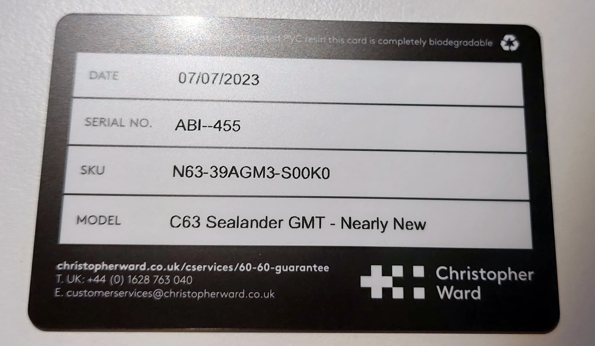 CHRISTOPHER WARD C63 Sealander GMT-SW330-p17