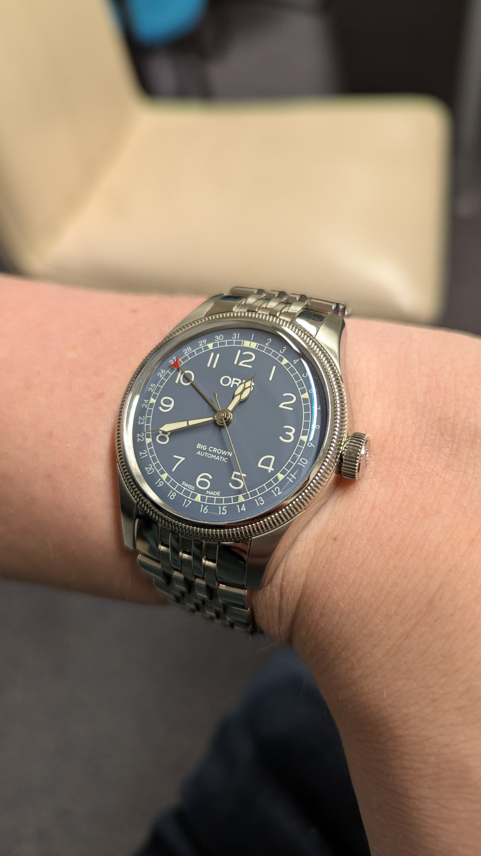 Oris wristshot 15