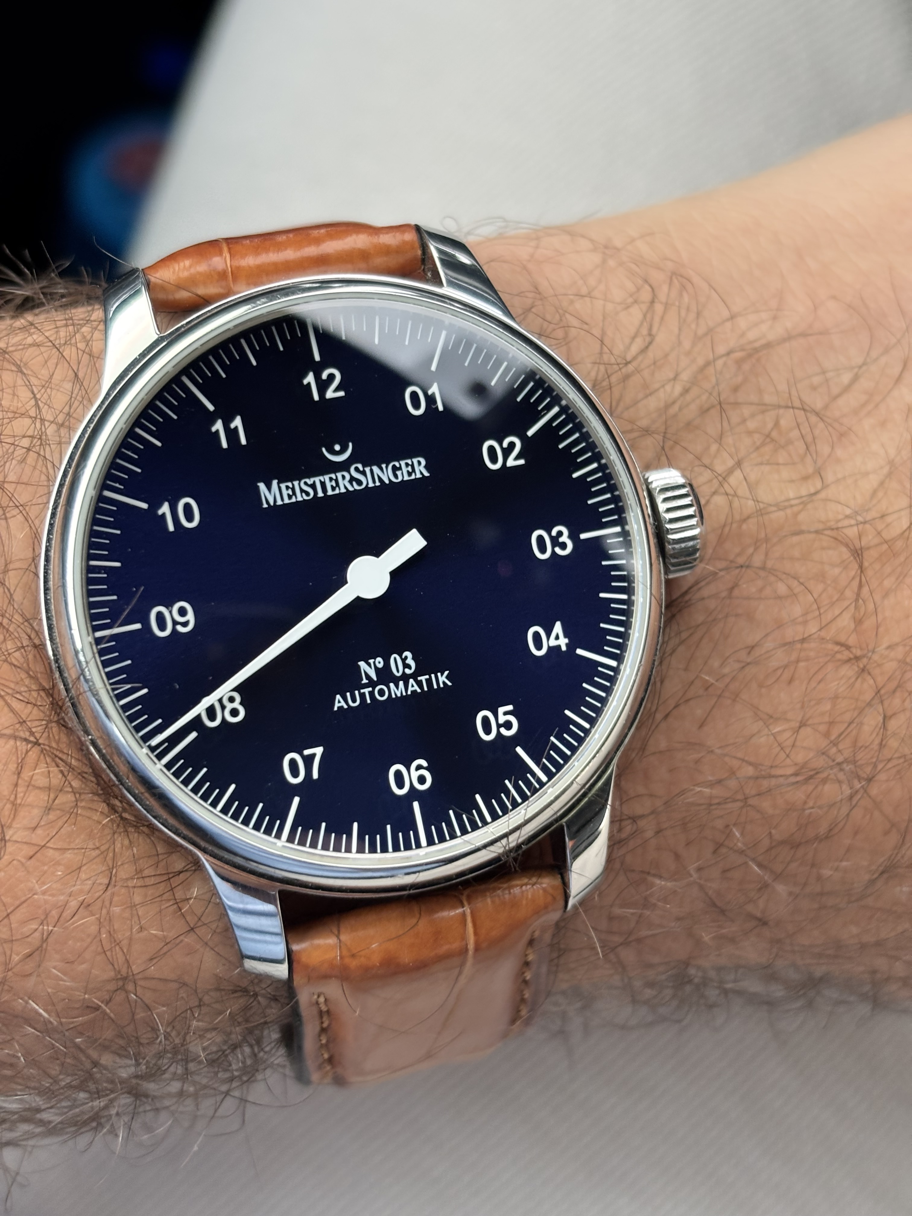 MeisterSinger wristshot 4