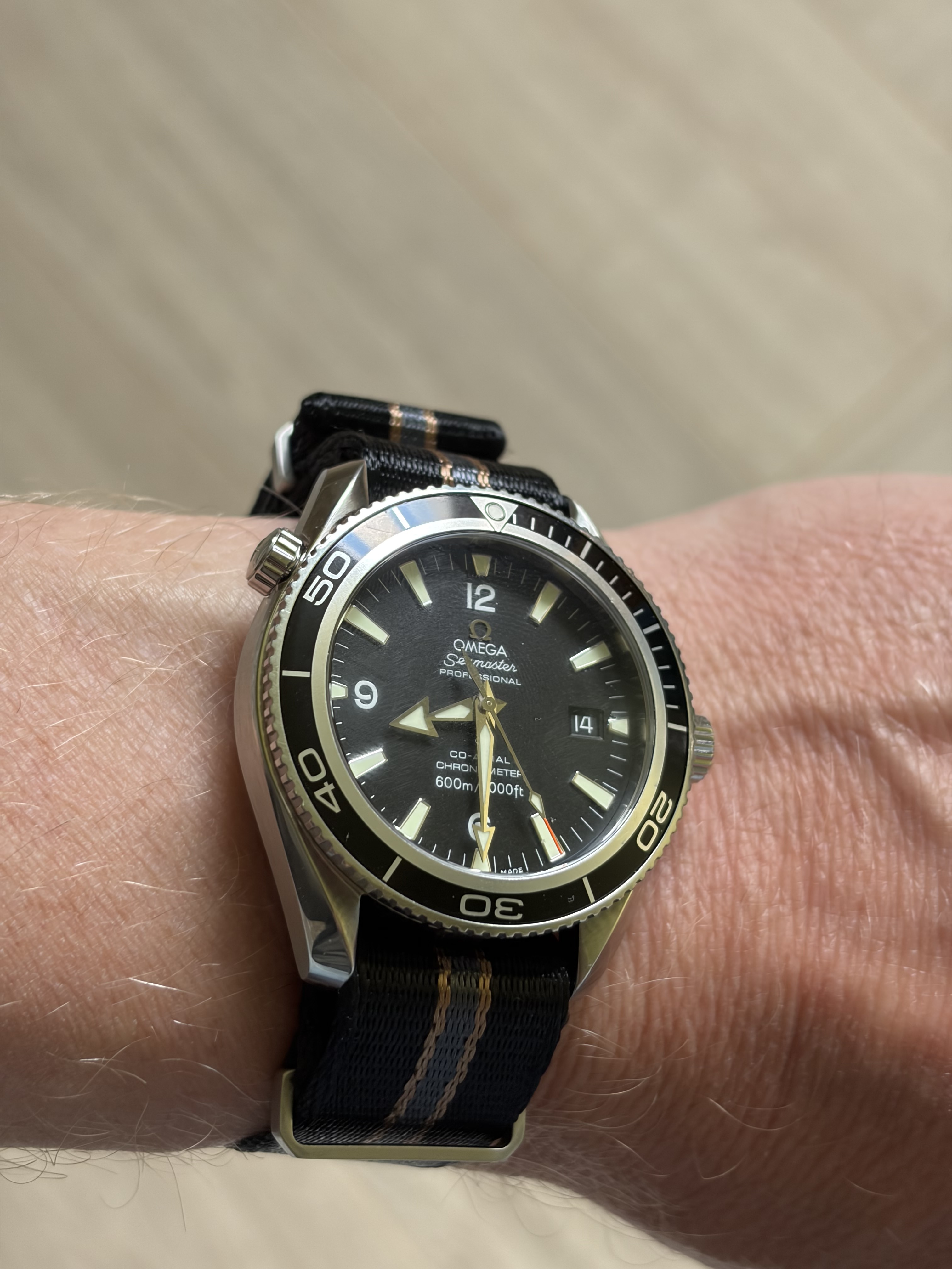 Omega wristshot 34