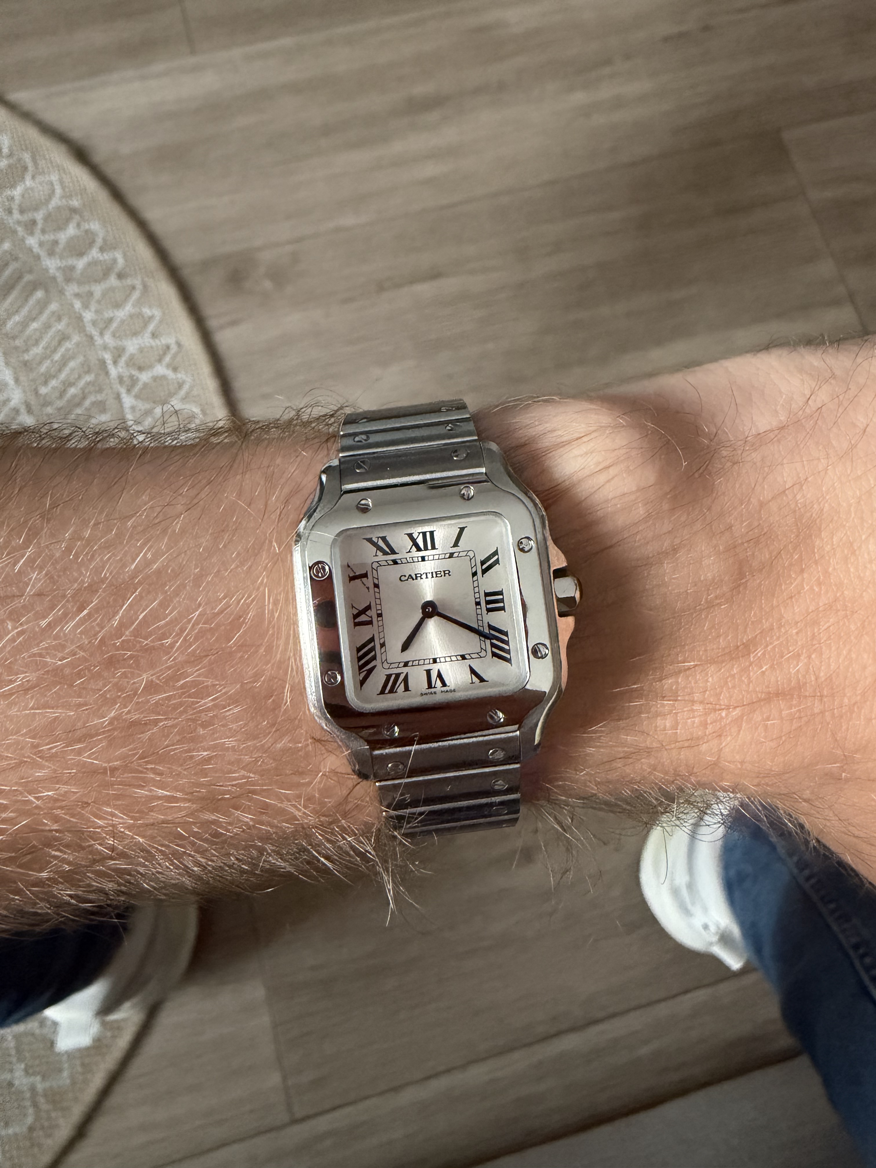Cartier wristshot 18