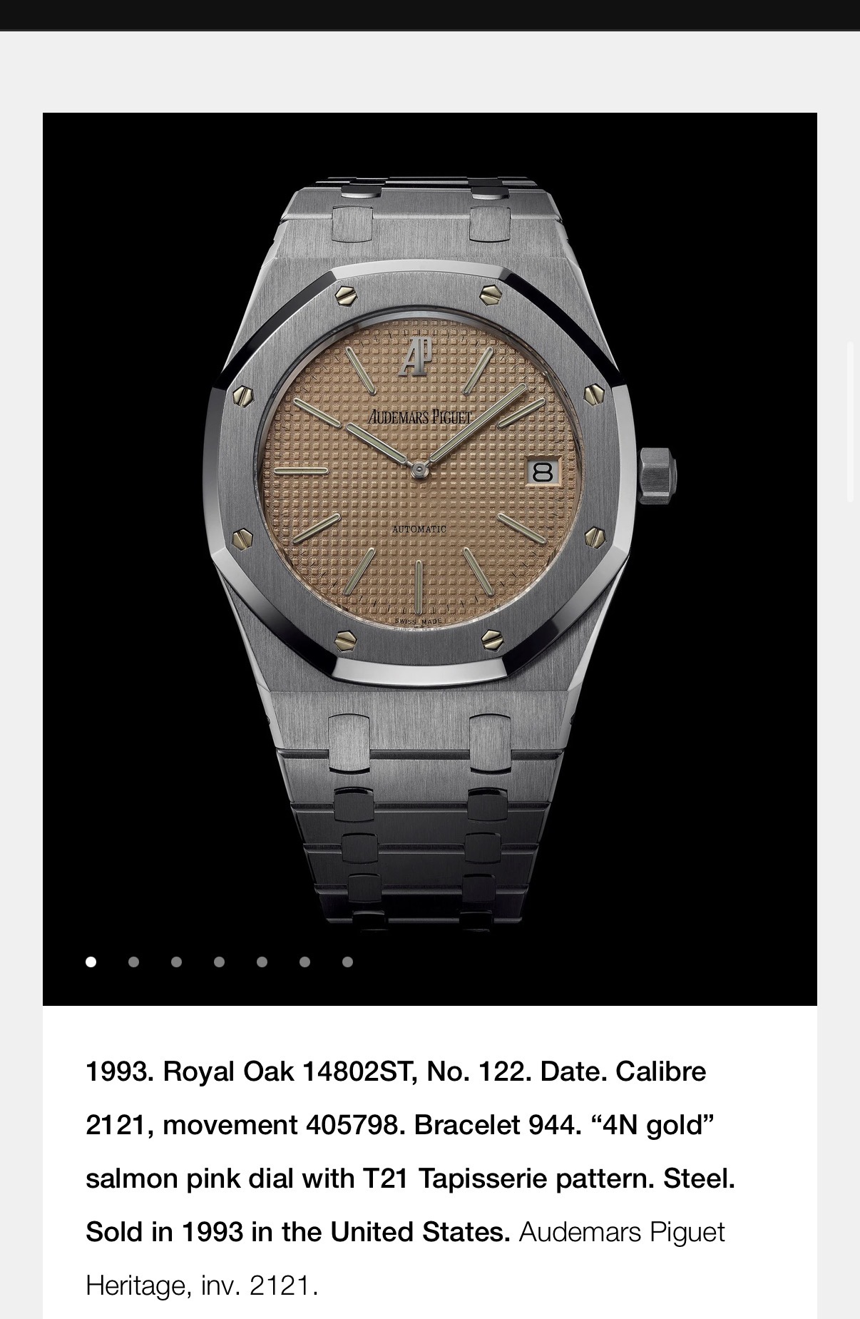 Audemars Piguet wristshot 14