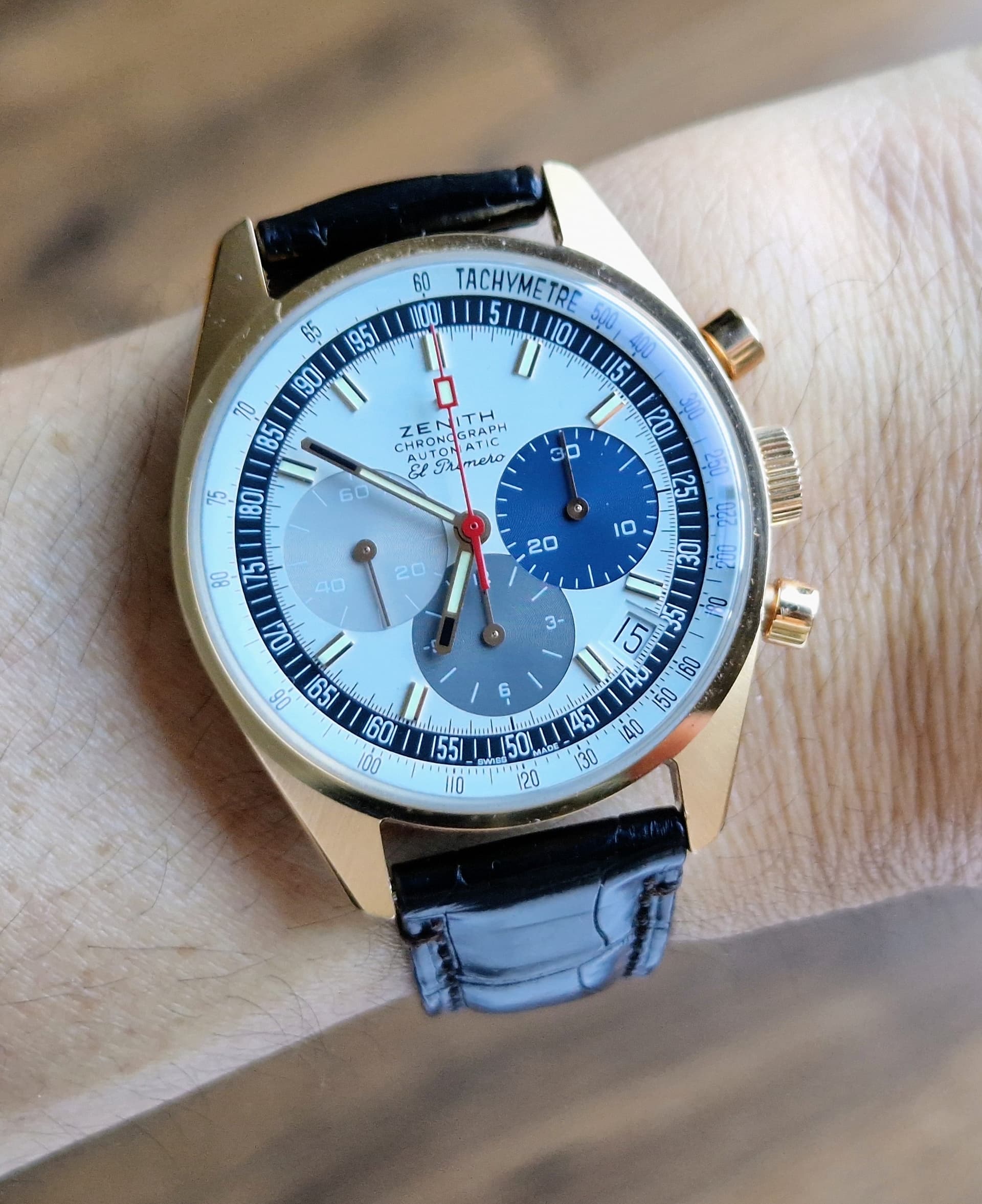 Zenith wristshot 38