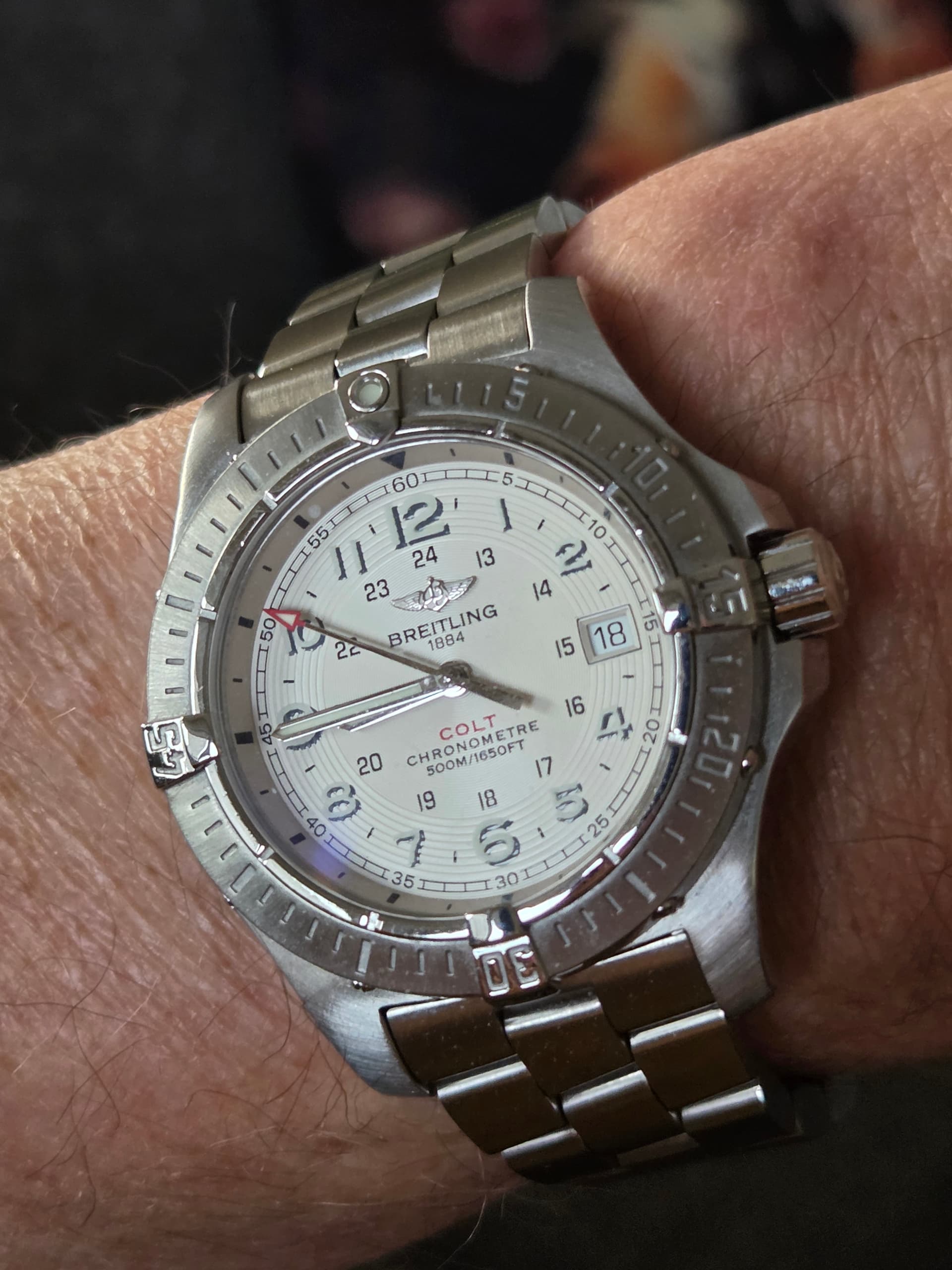 Breitling wristshot 8