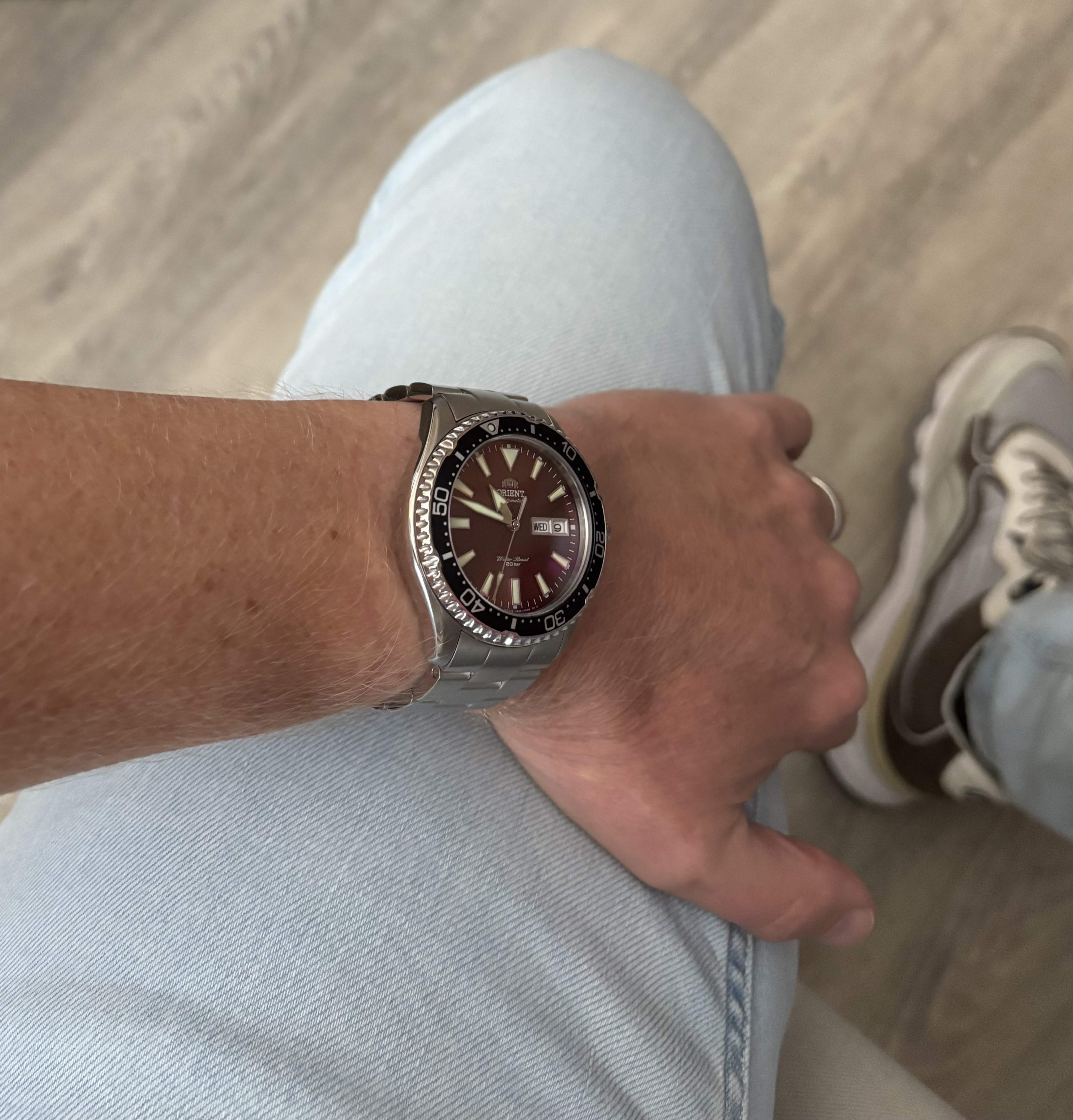 Orient wristshot 9