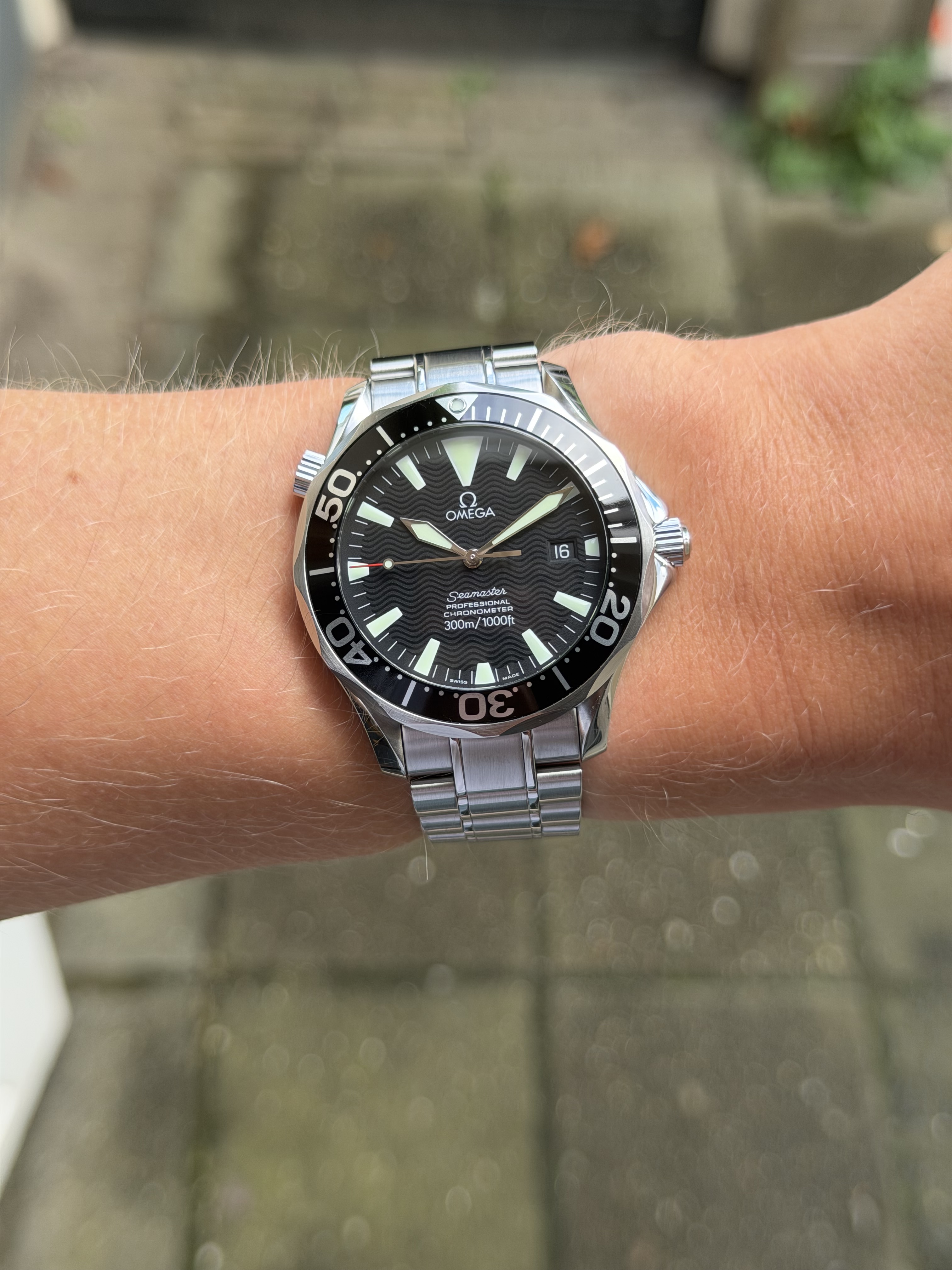 Omega wristshot 11