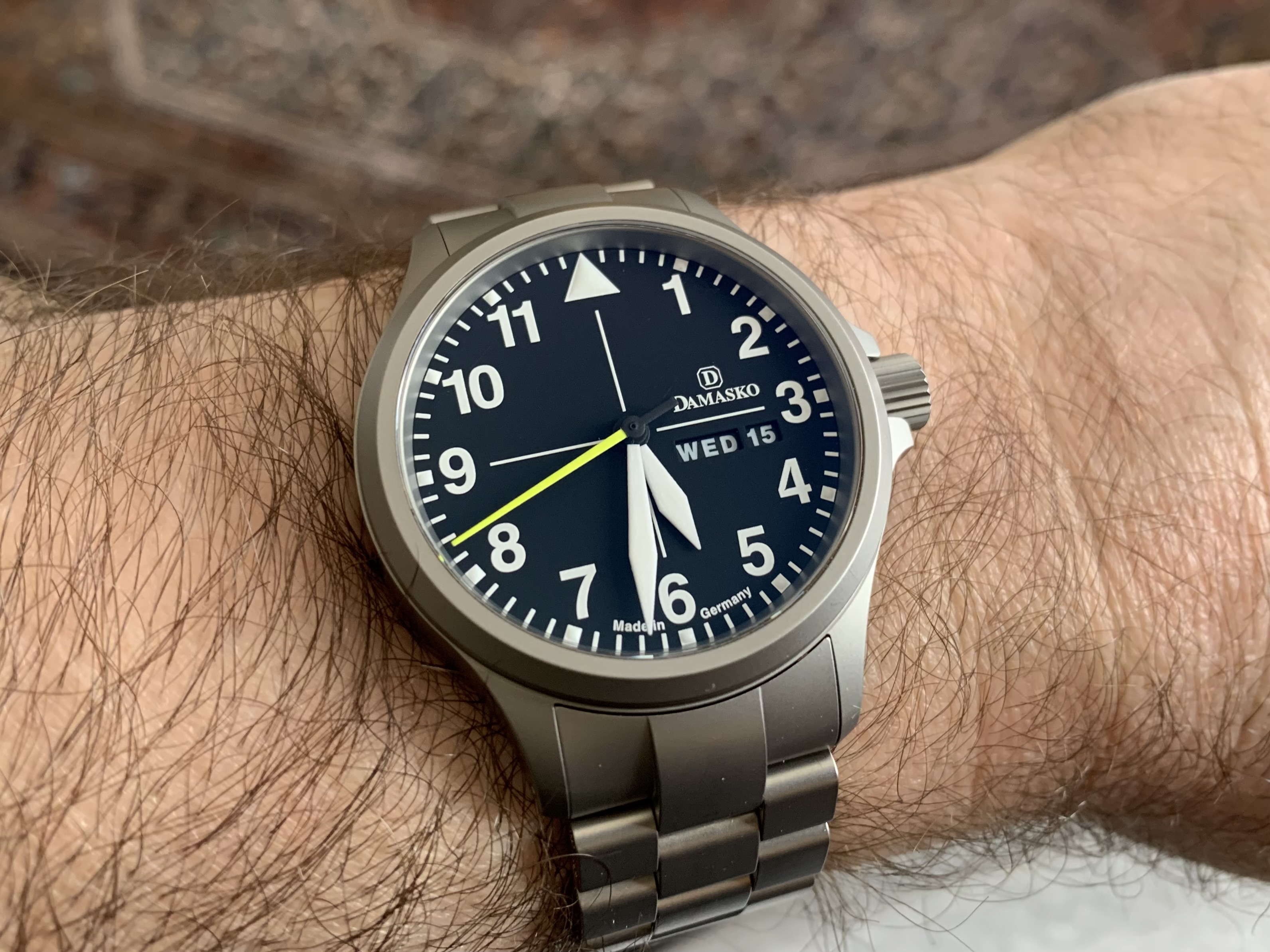 Damasko wristshot 2