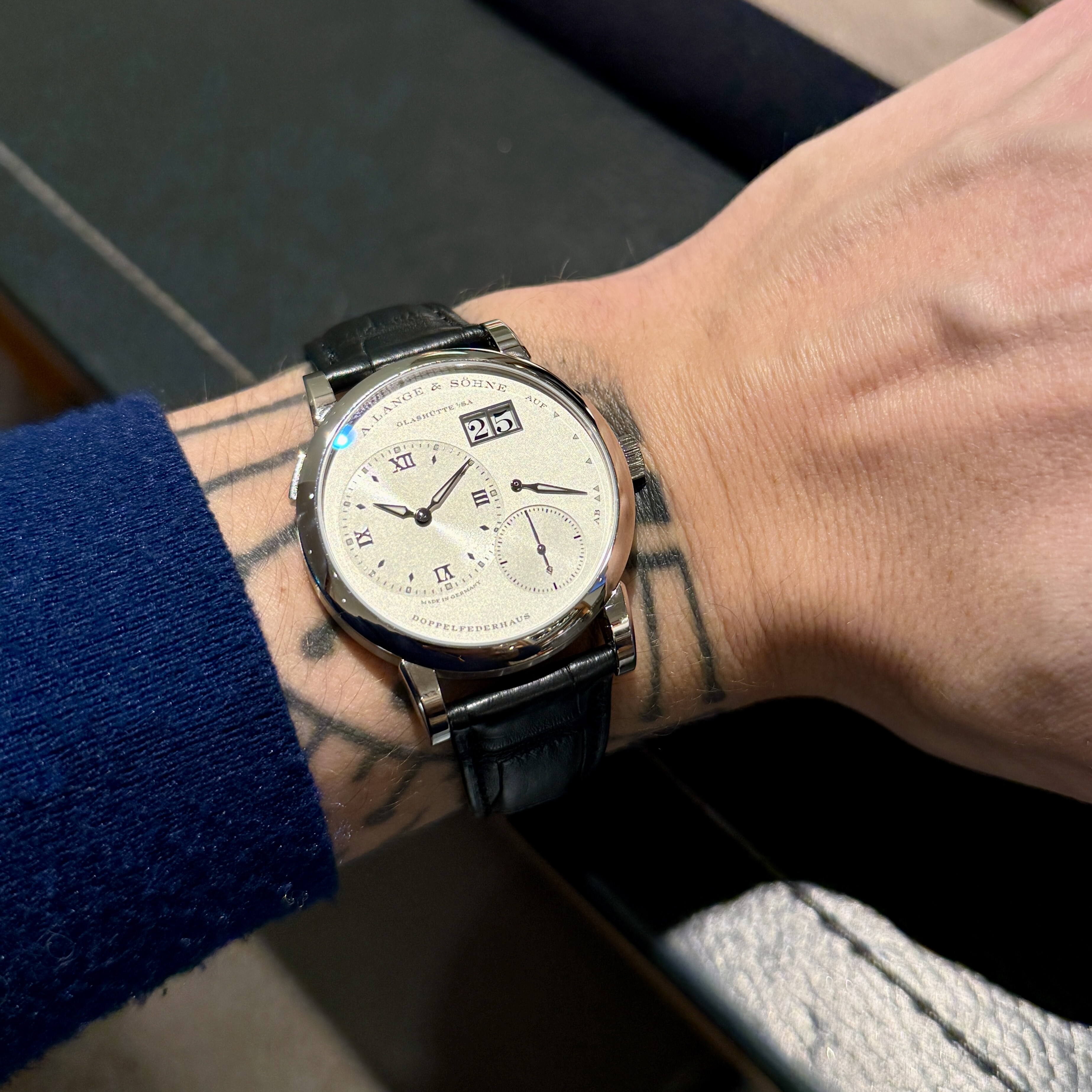A. Lange & Söhne wristshot 13