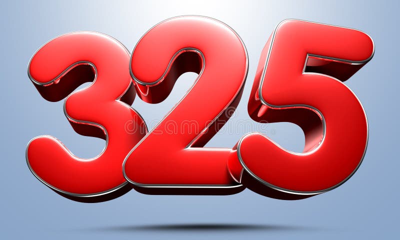 number-red-d-illustration-light-blue-background-have-work-path-advertising-signs-product-design-sales-274092934