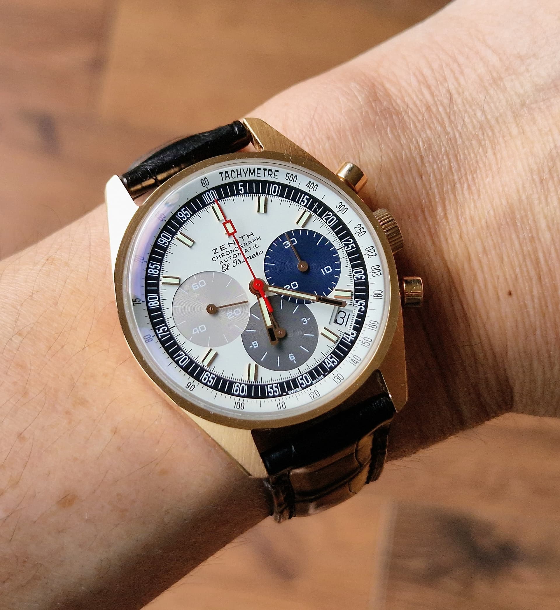 Zenith wristshot 39
