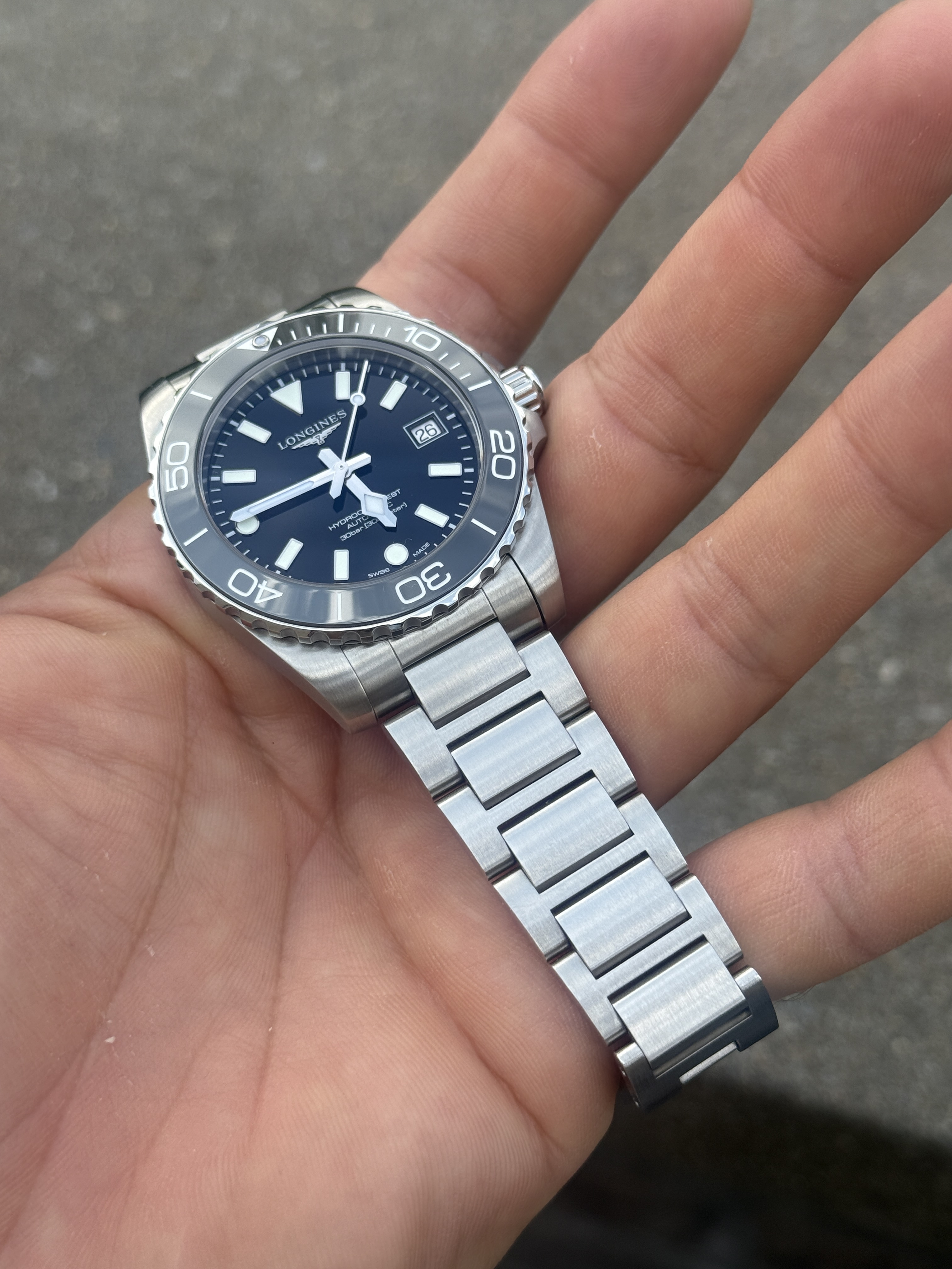 Longines wristshot 40