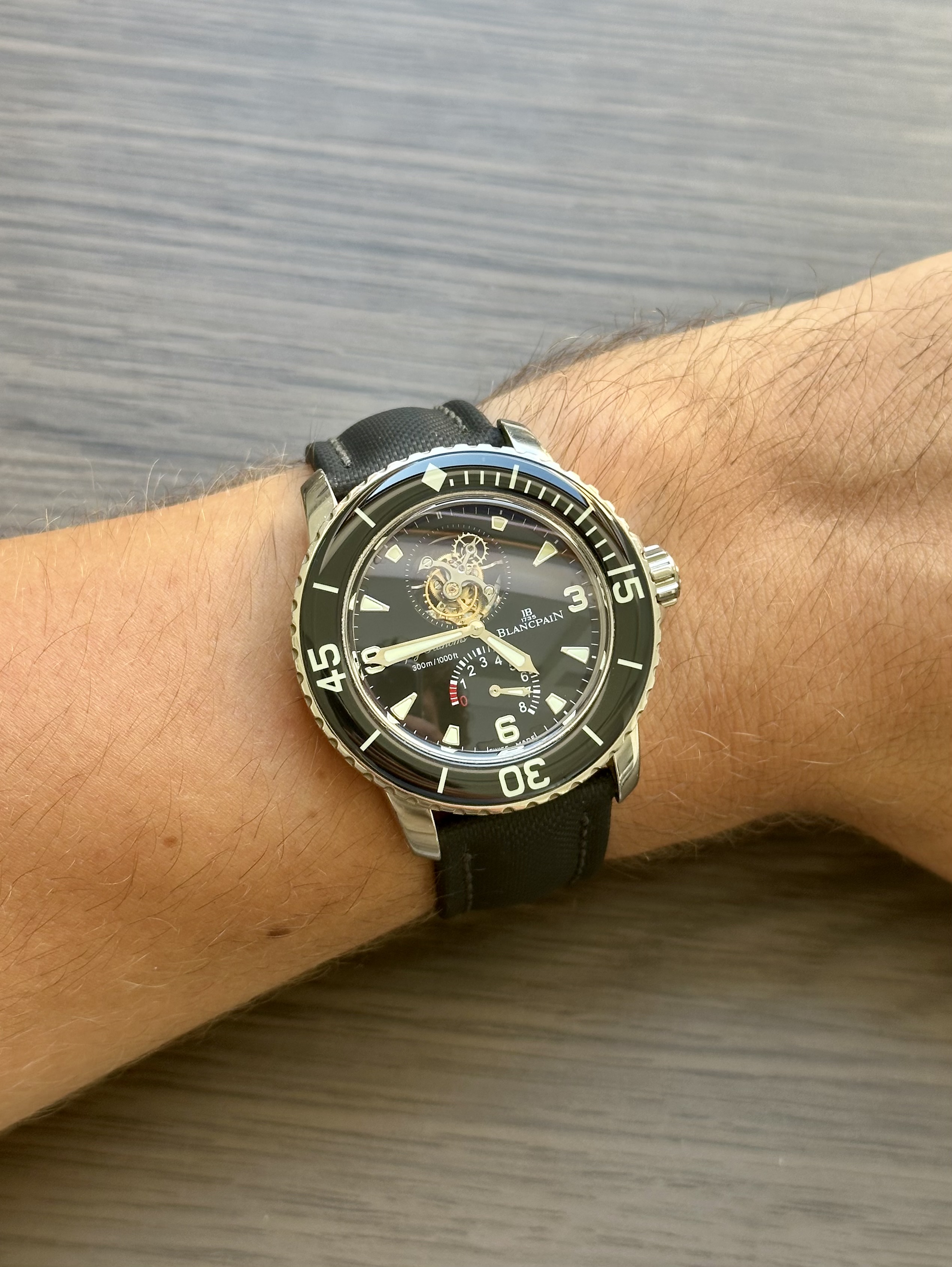 Blancpain wristshot 8