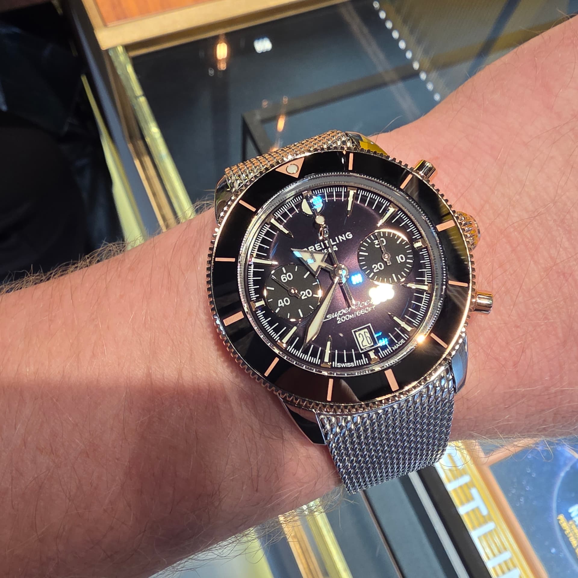 Breitling wristshot 25
