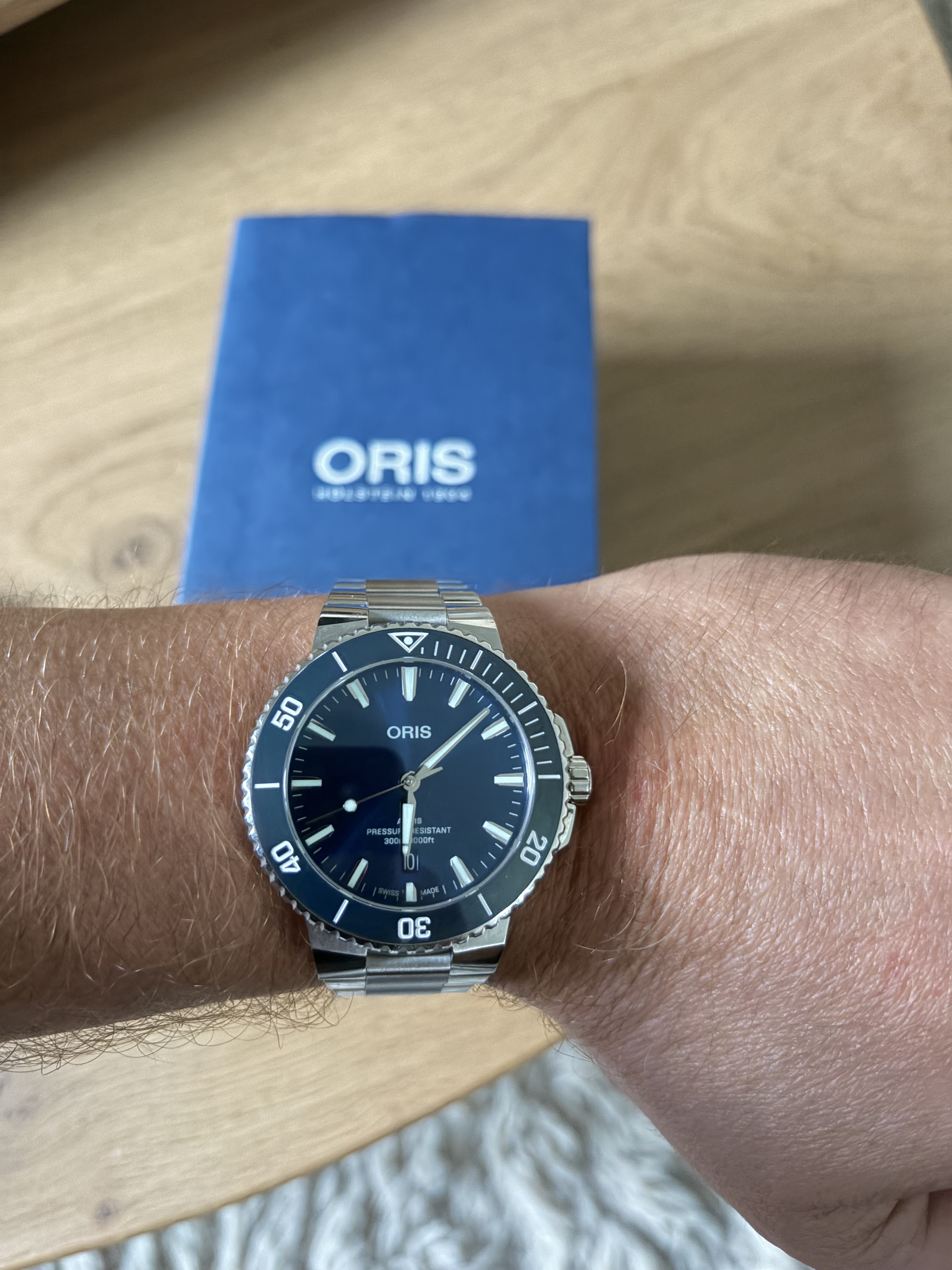 Oris wristshot 15