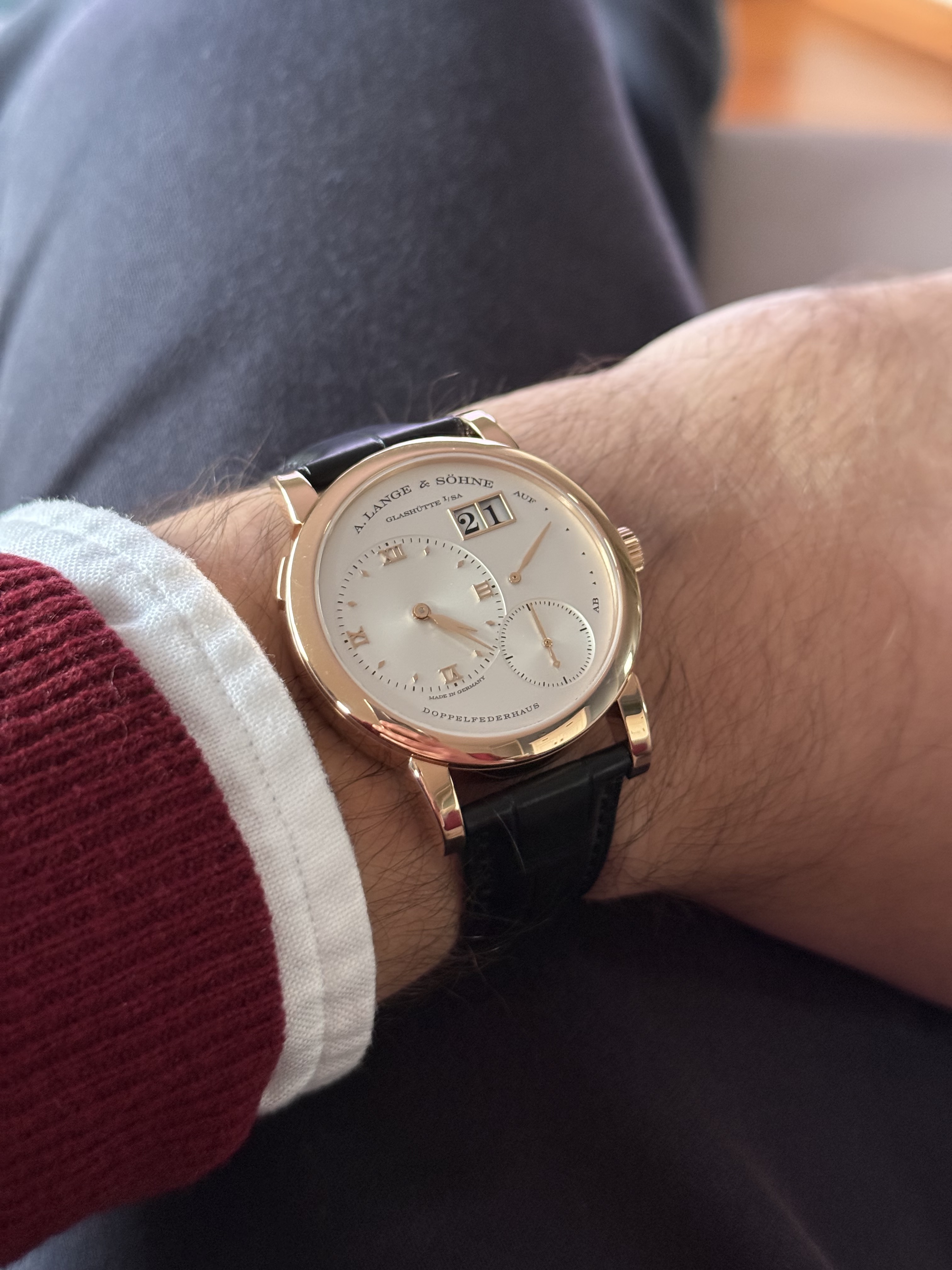 A. Lange & Söhne wristshot 28
